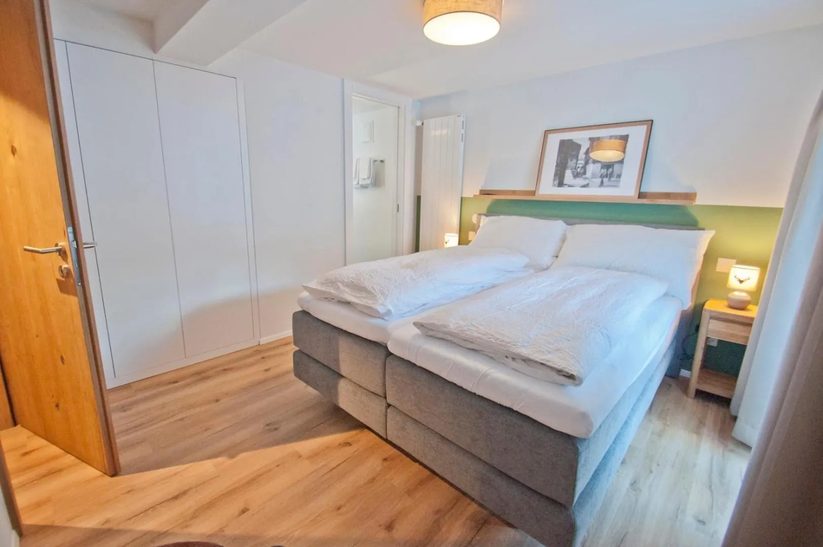 Bed in Chalet Aeschhorn