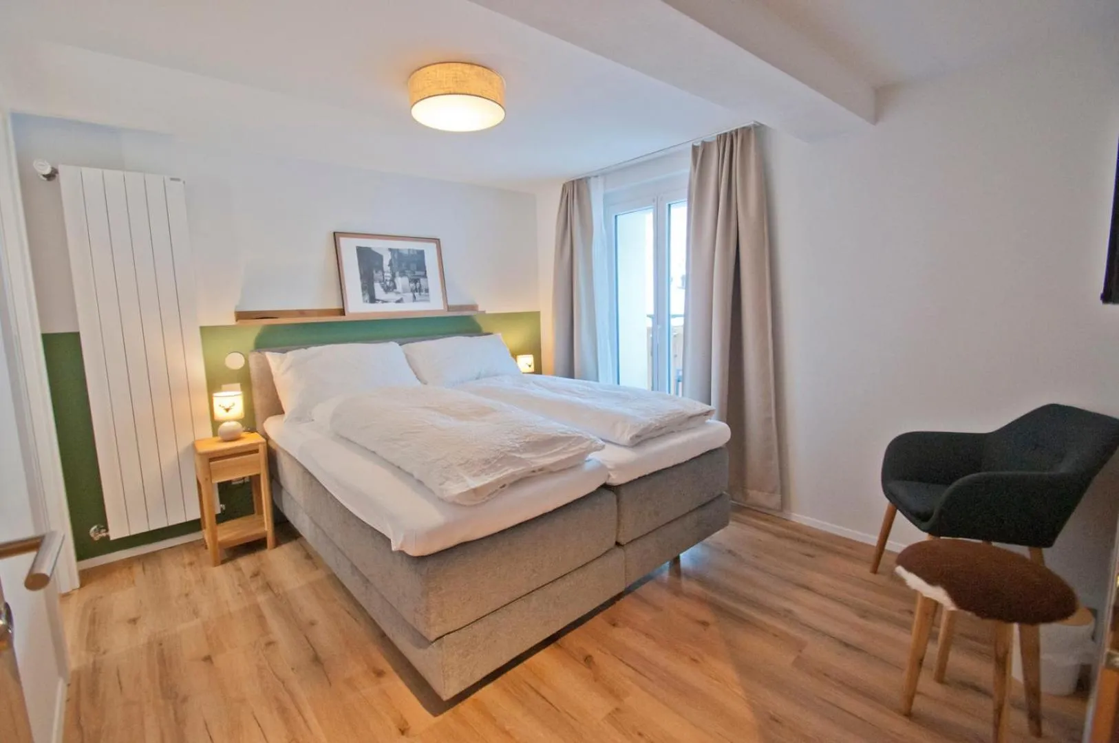 Bed in Chalet Aeschhorn