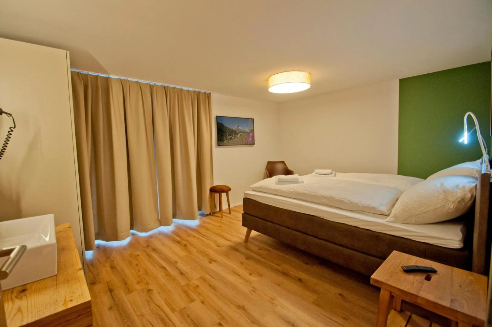 Bed in Chalet Aeschhorn