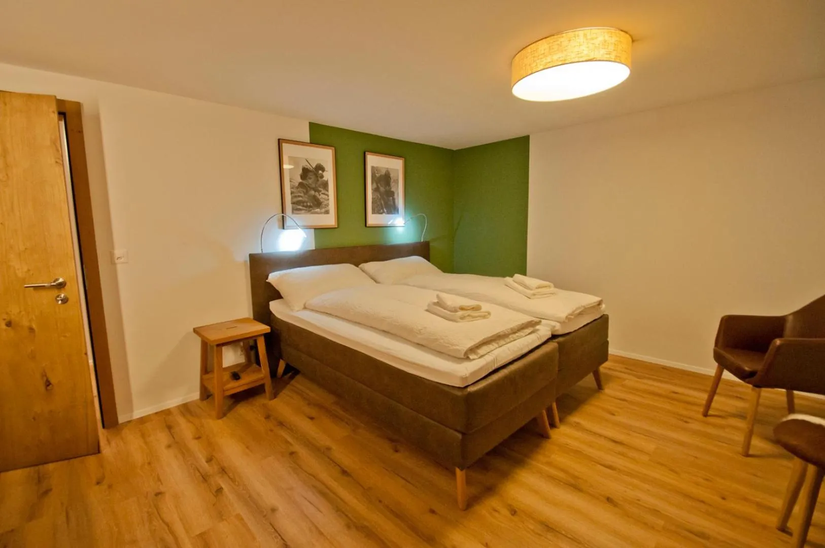 Bed in Chalet Aeschhorn
