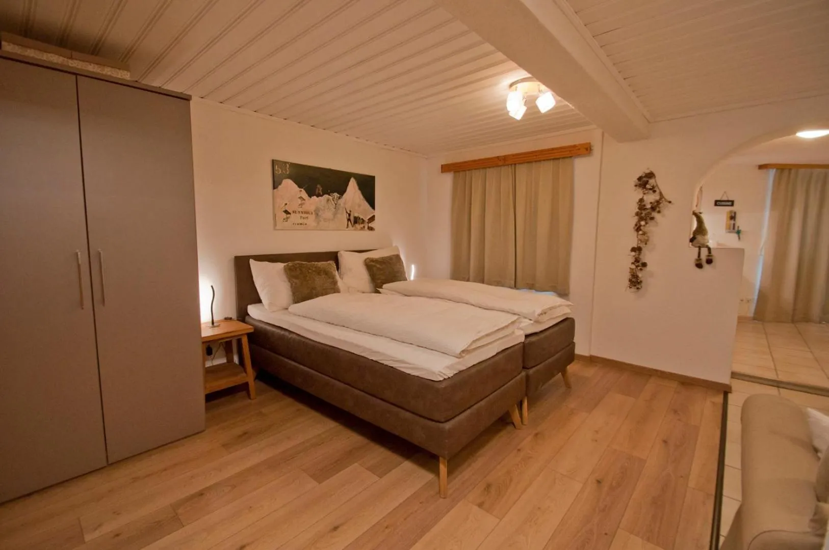 Bed in Chalet Aeschhorn