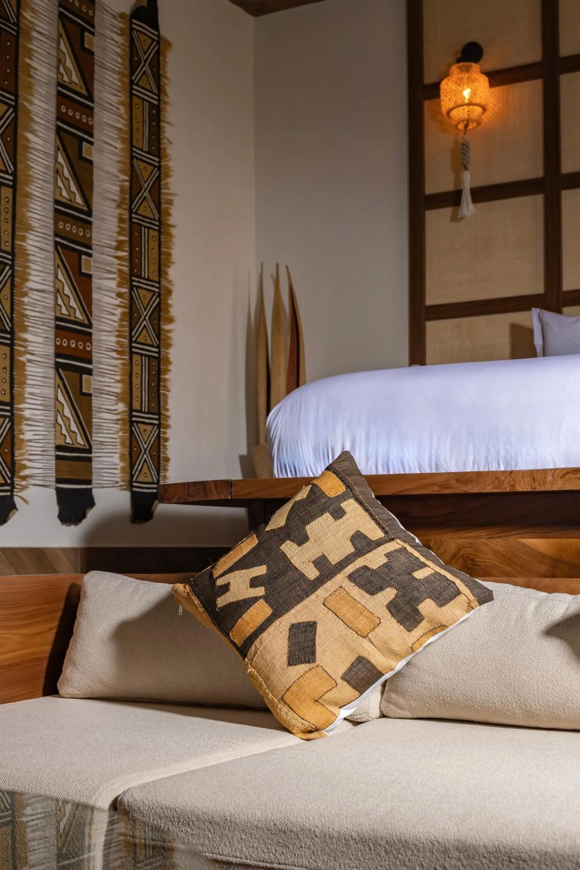 Bed in Yin Hotel & Spa