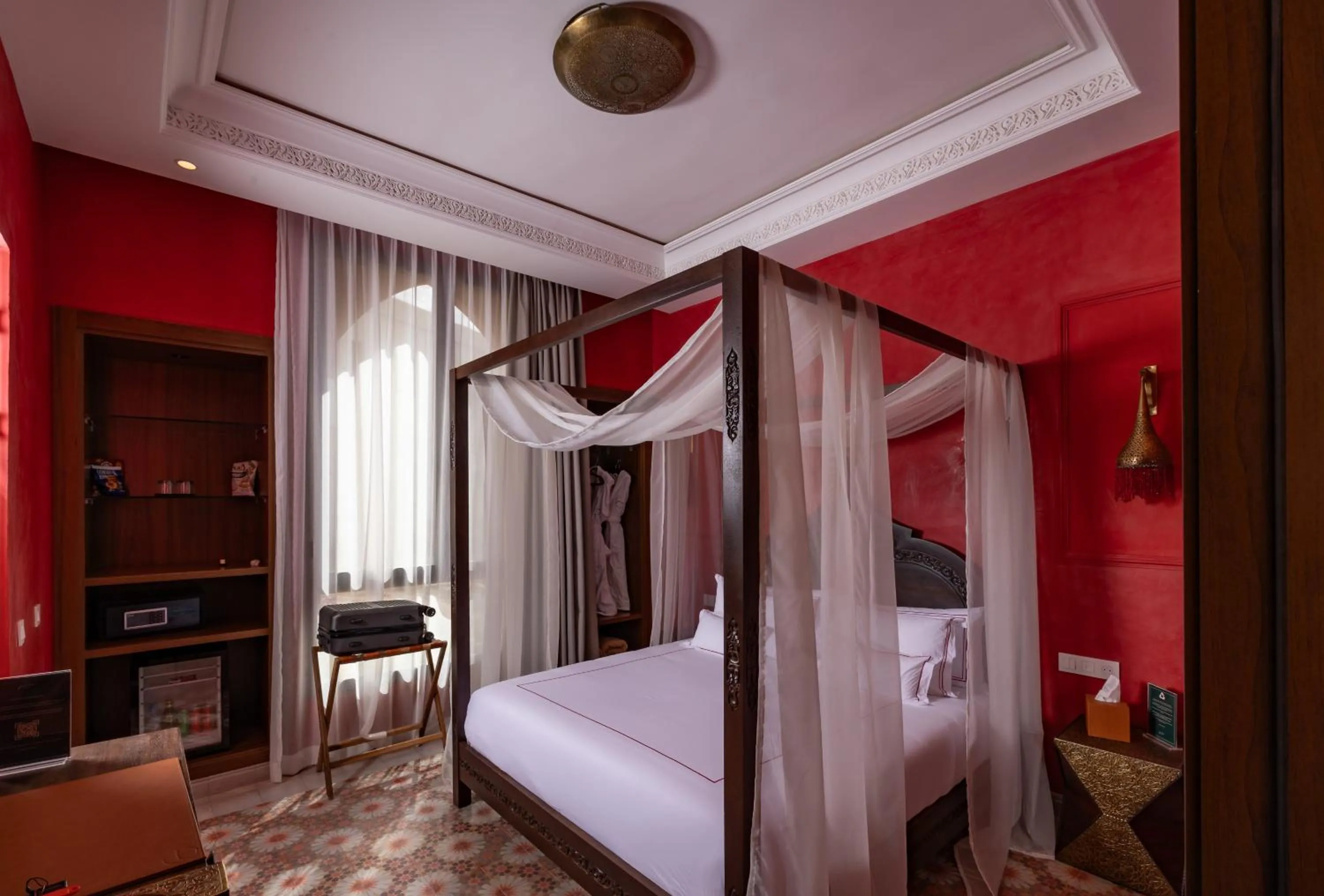 Bed in Yin Hotel & Spa