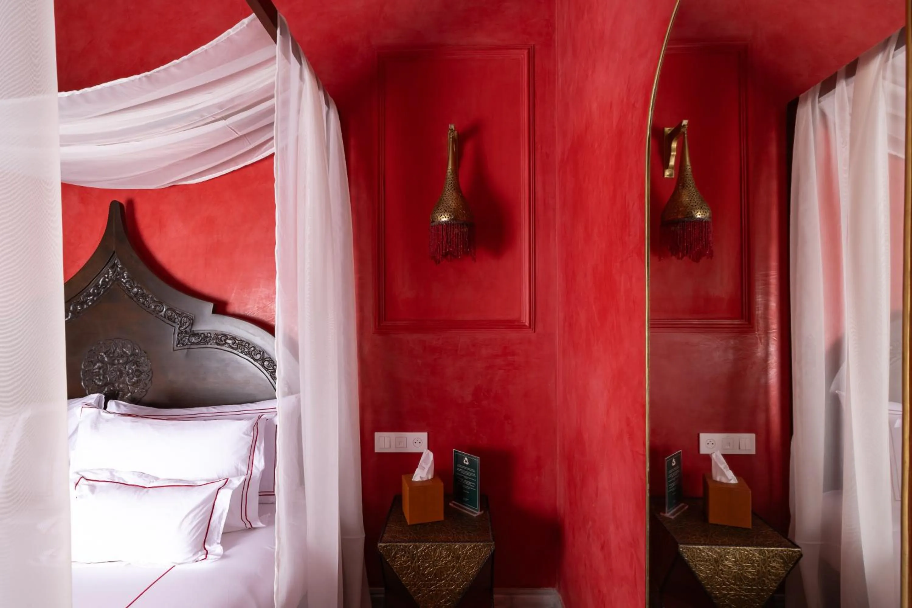 Bed in Yin Hotel & Spa