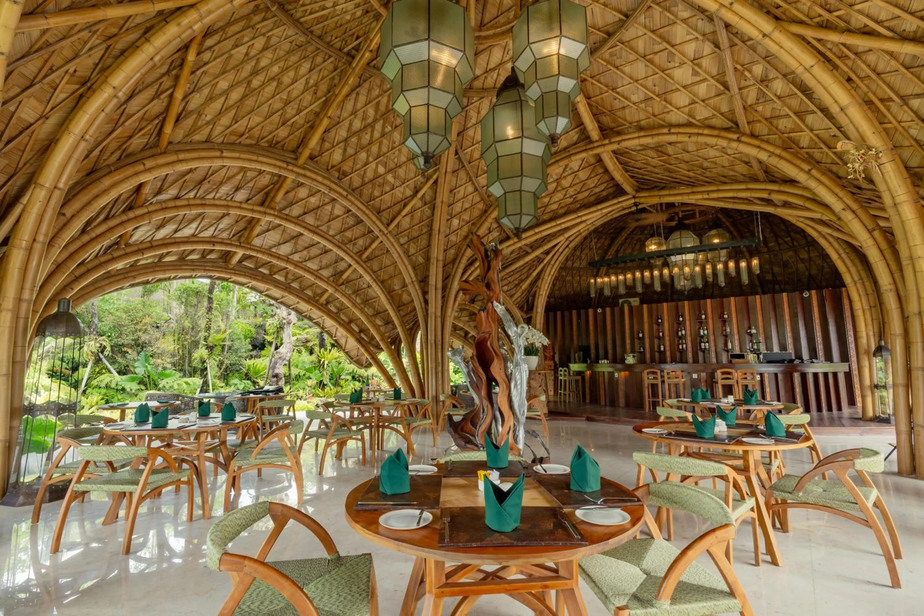 Restaurant/places to eat in E Sanctuary Resort Ubud