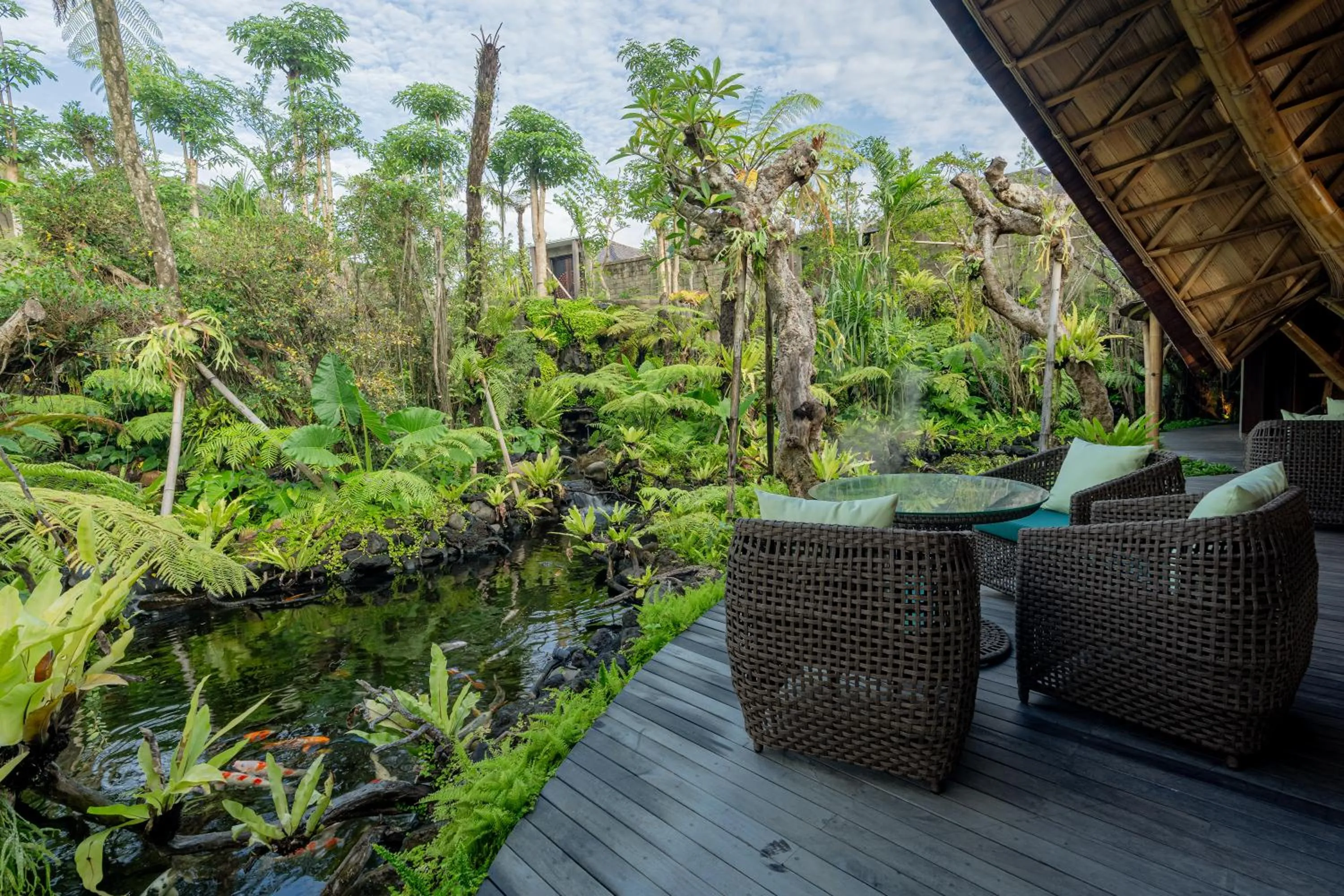 Restaurant/places to eat in E Sanctuary Resort Ubud