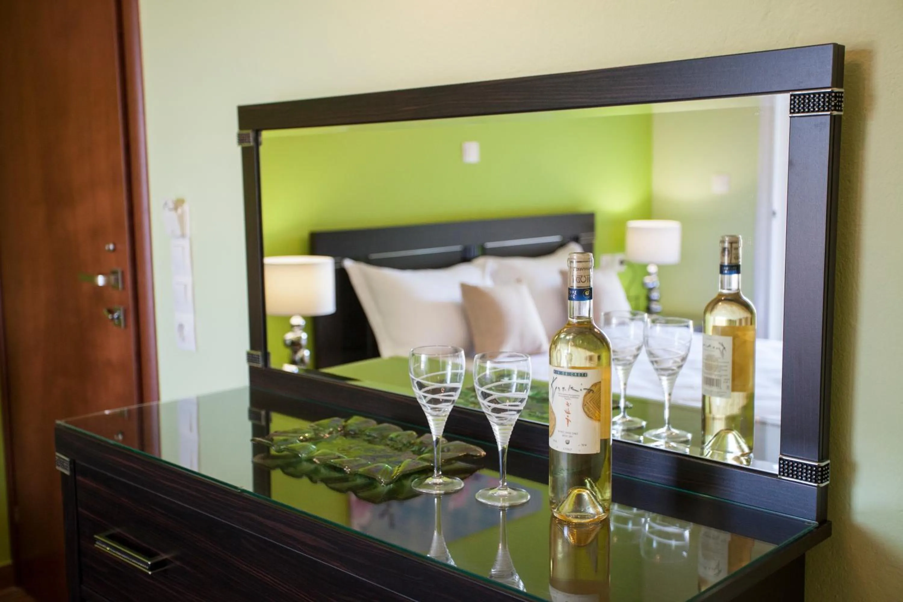 Toilet, Bed in Paraskevi's Luxury Studios