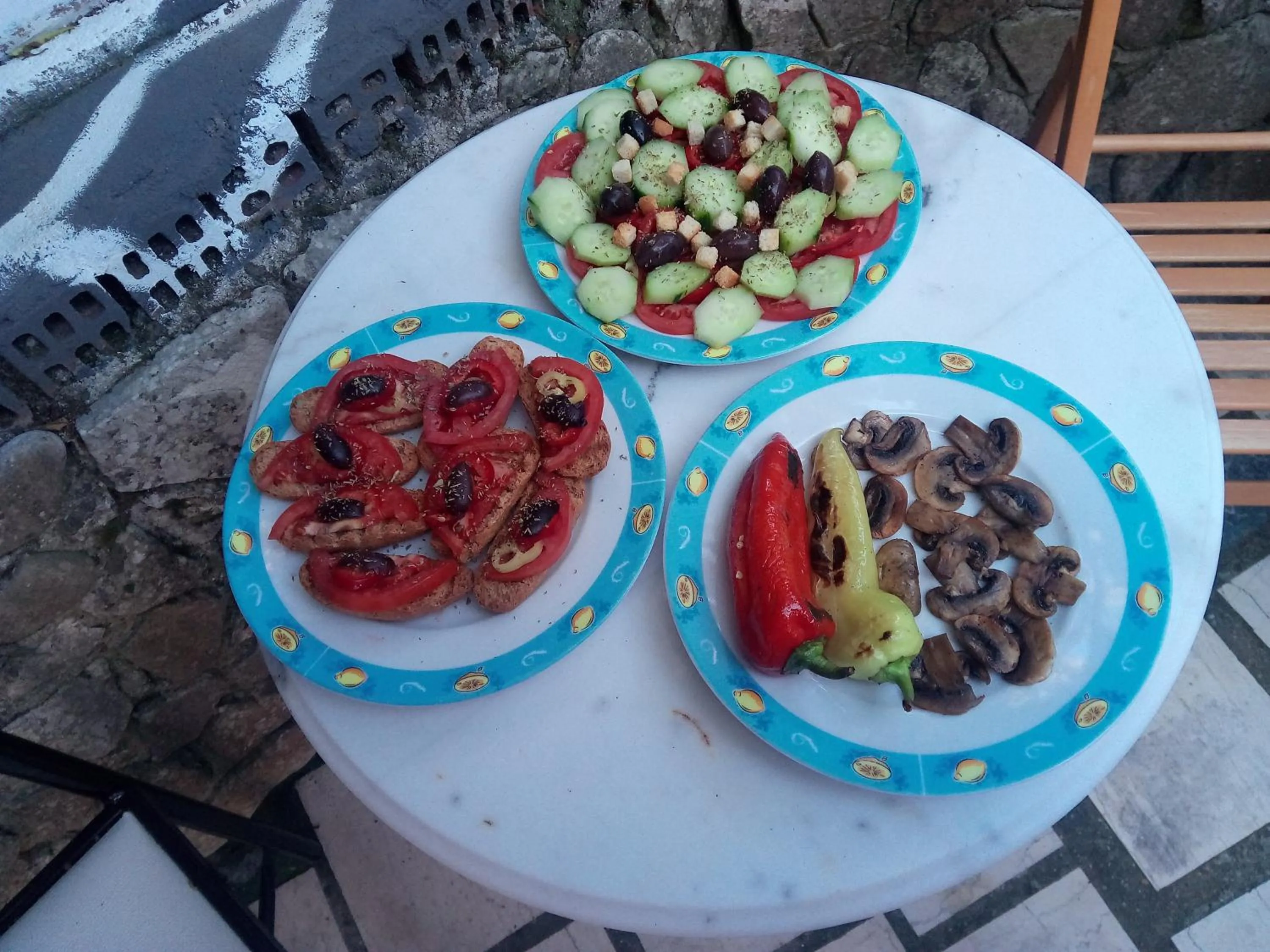 Breakfast in Paraskevi's Luxury Studios