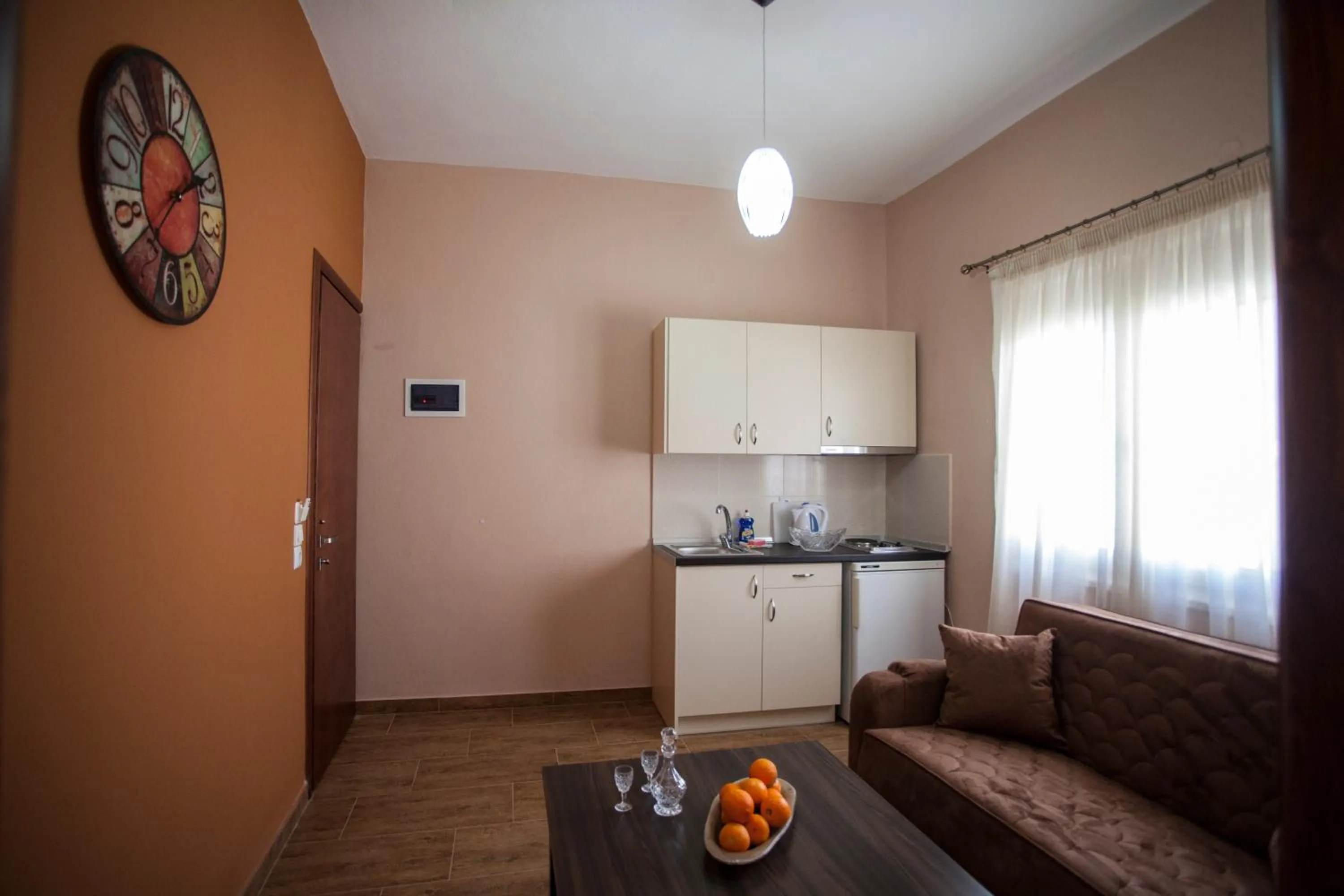 Kitchen or kitchenette in Paraskevi's Luxury Studios