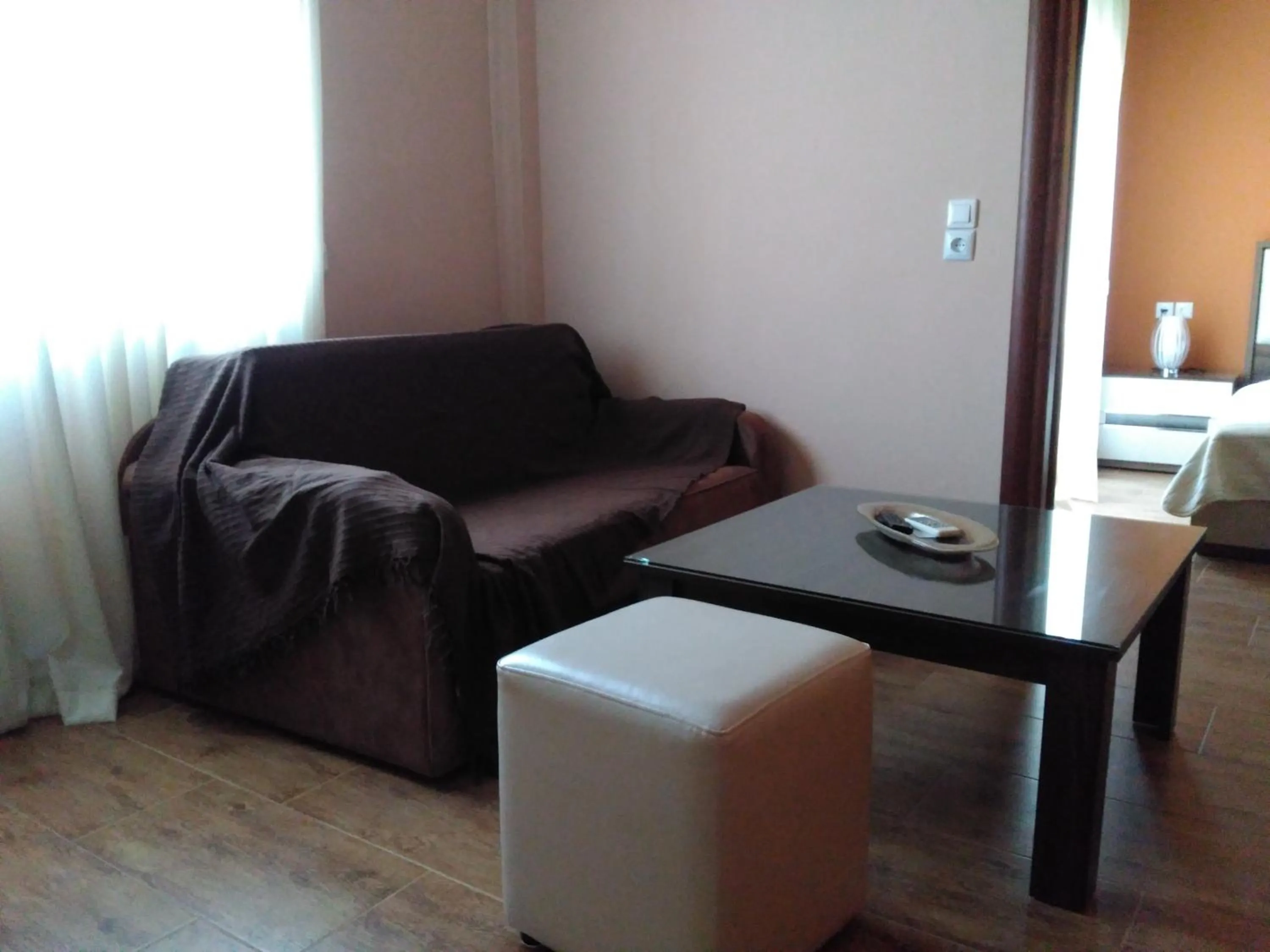 Living room in Paraskevi's Luxury Studios