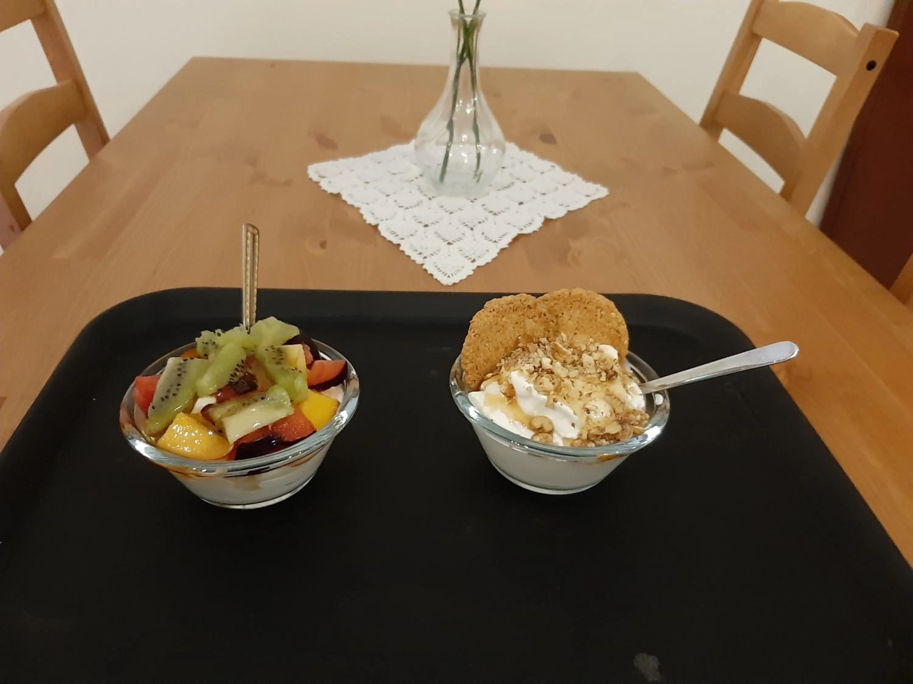 Breakfast in Paraskevi's Luxury Studios