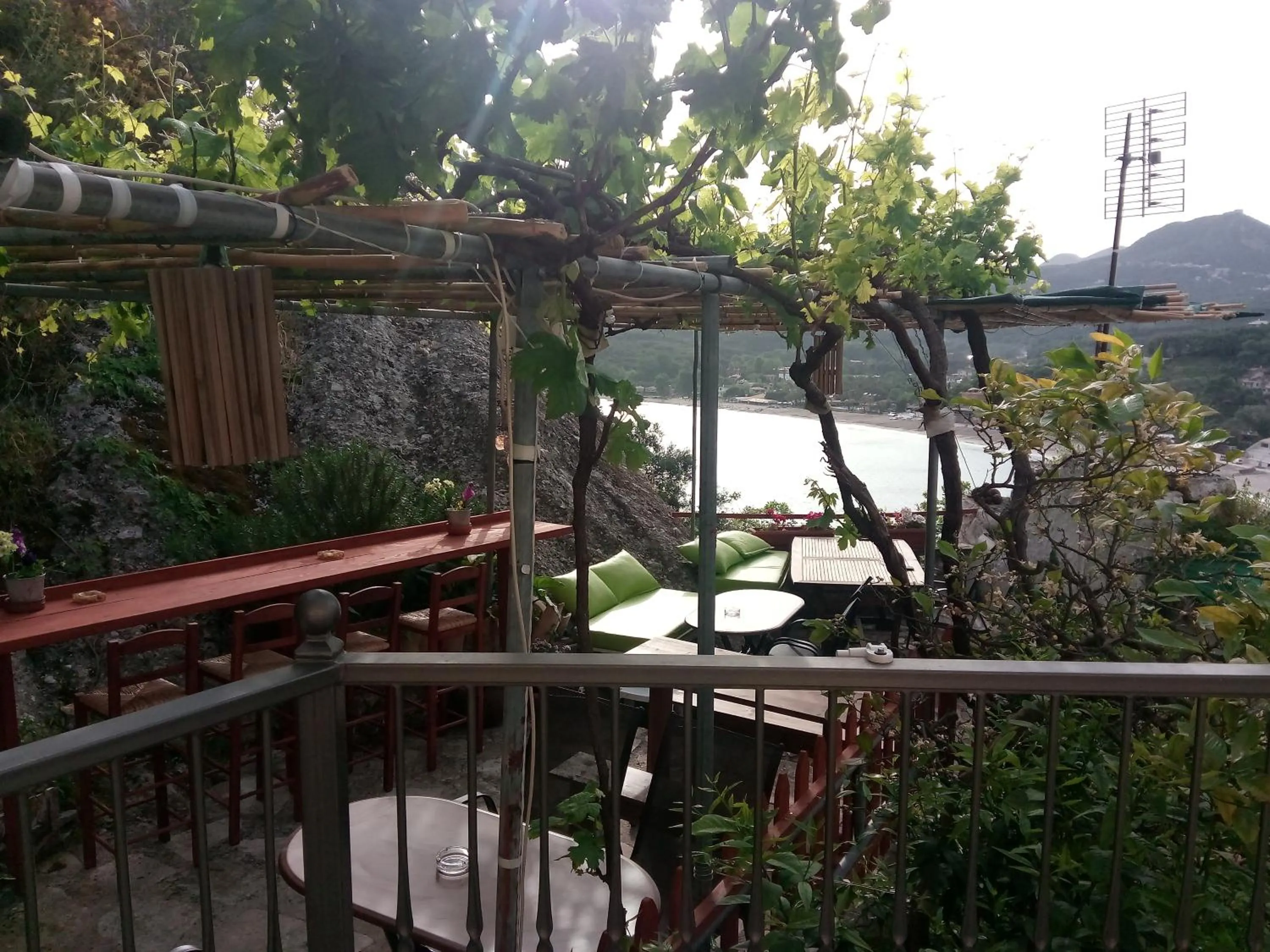 Decorative detail in Paraskevi's Luxury Studios