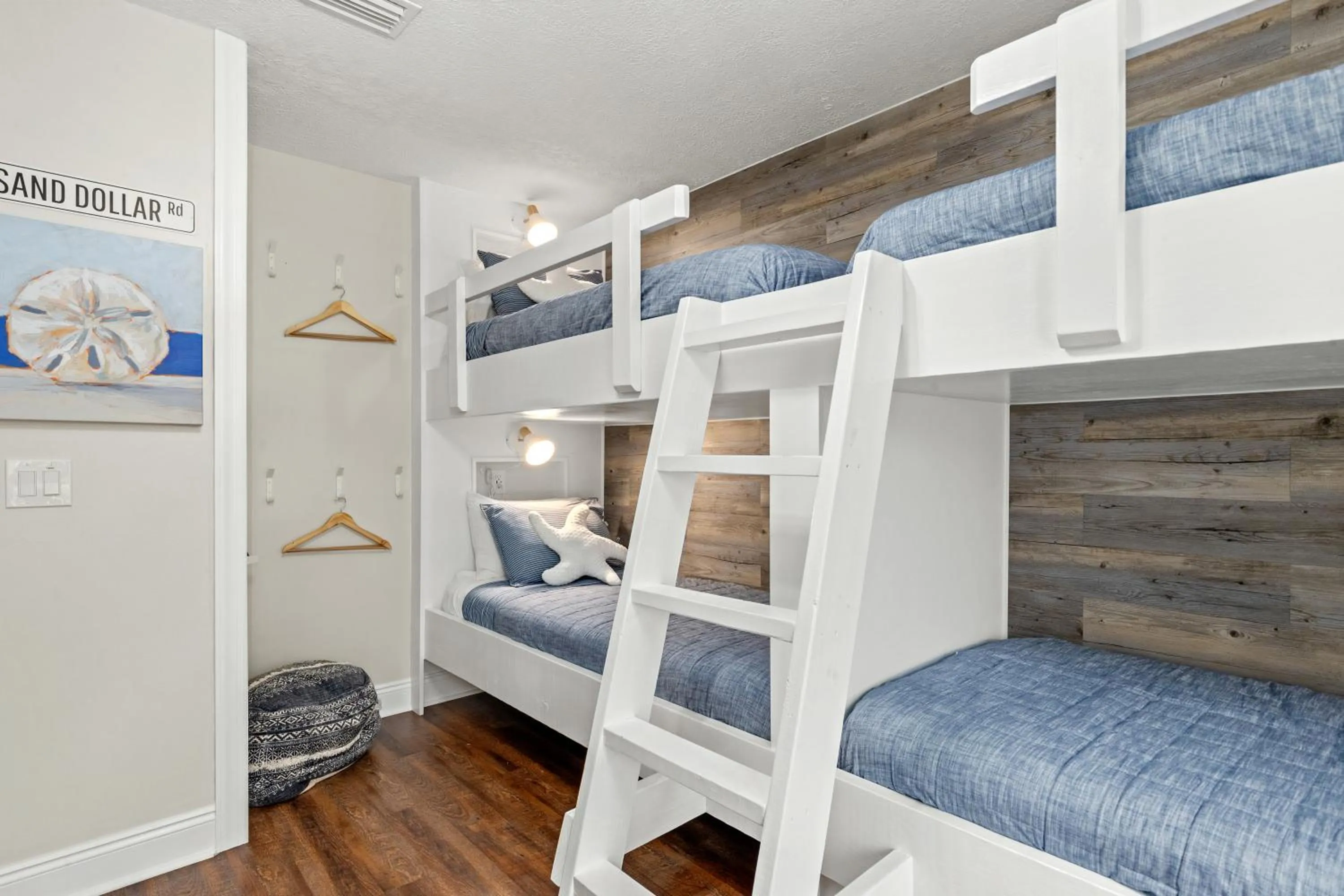 Bed in Escape to Sand Dollar Holler: Coastal Retreat, 3 Beds, 25 Baths, Sleeps 10!