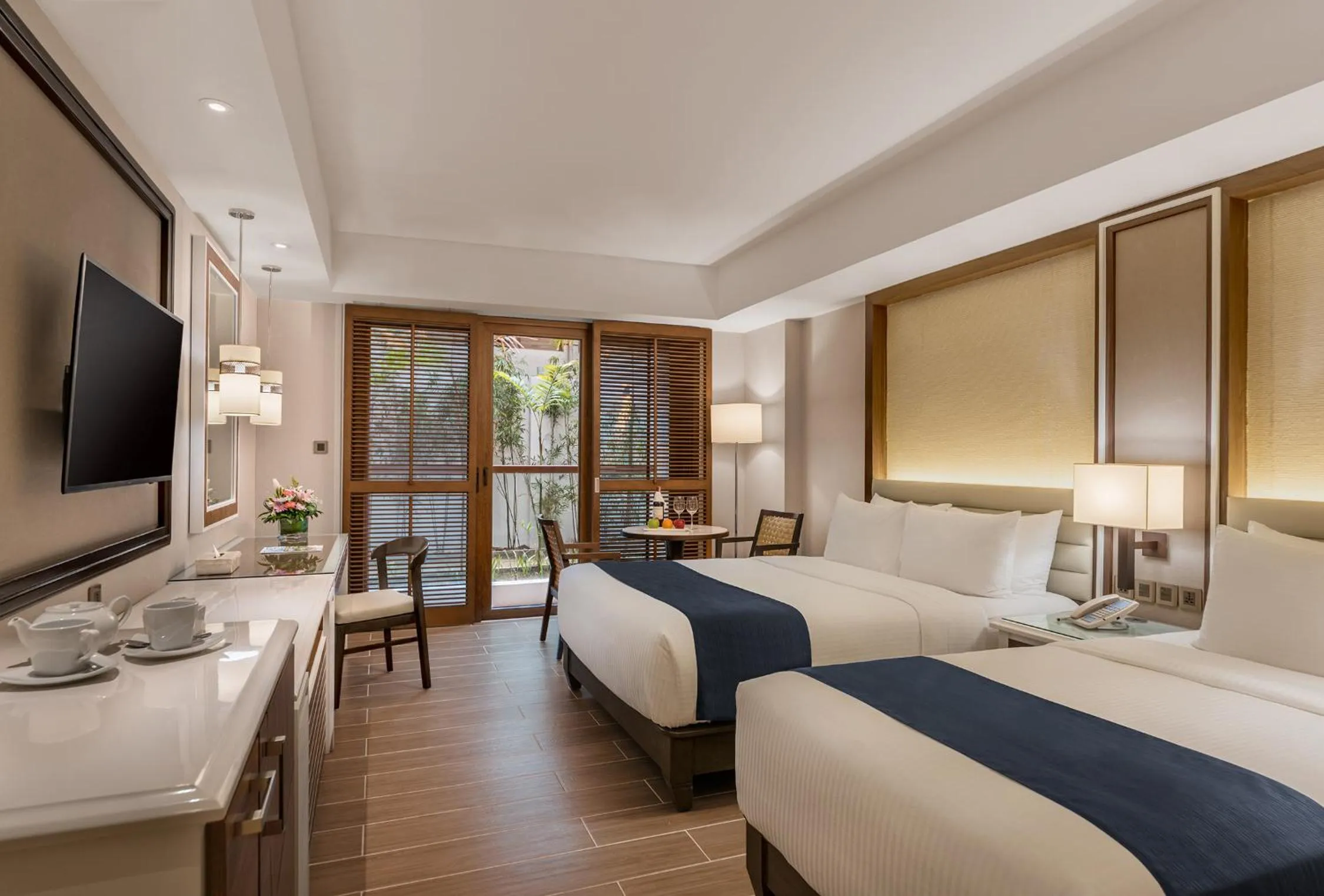 TV and multimedia, Bed in Henann Crystal Sands Resort