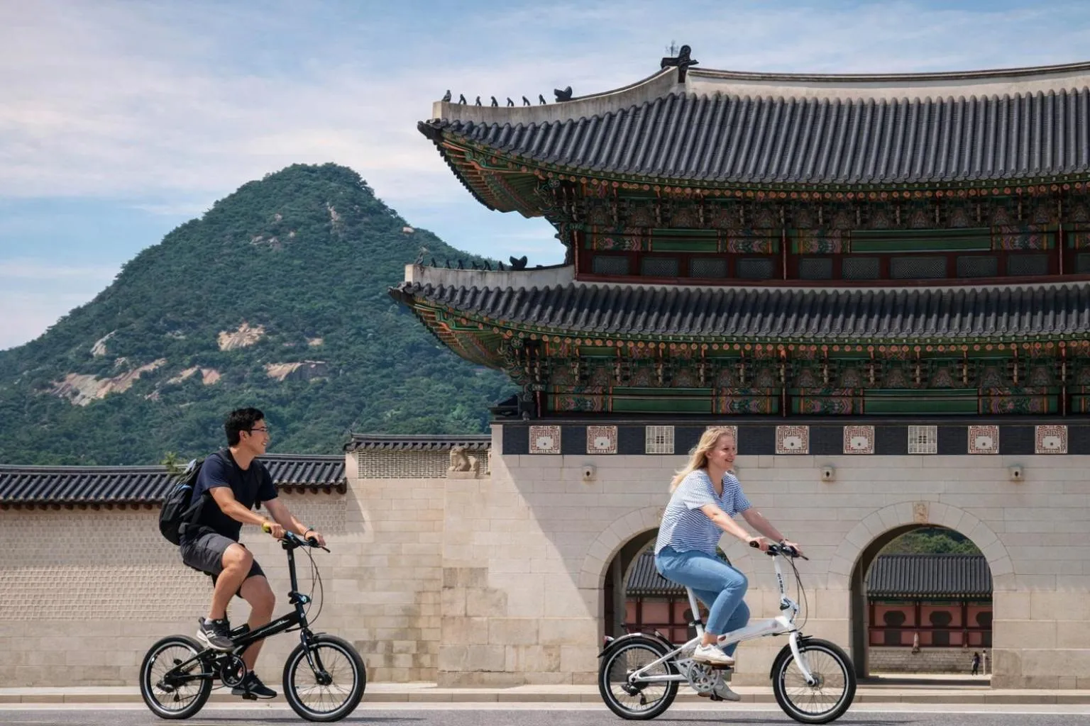 Cycling in Original Backpackers
