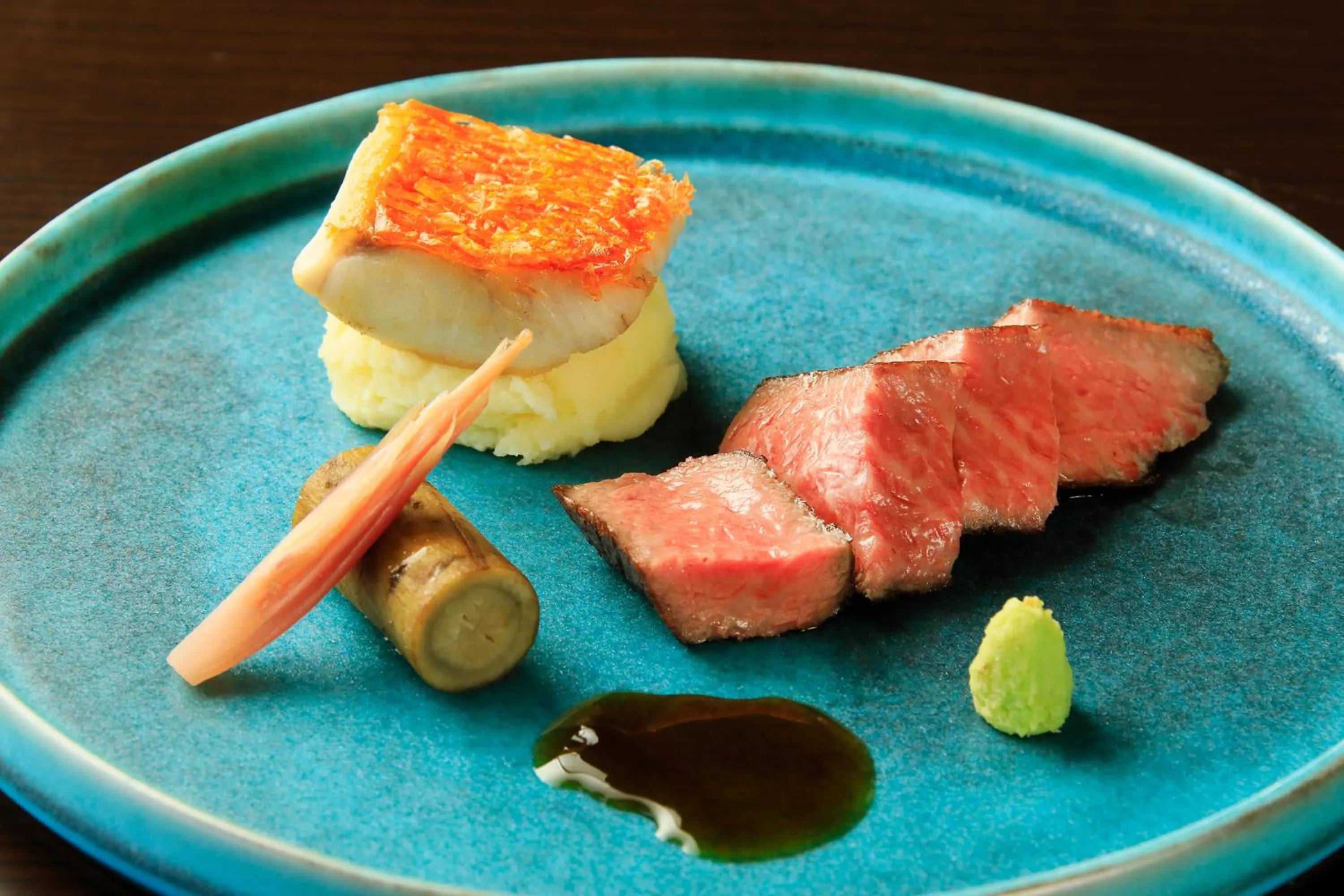 Dinner in Soratoniwa Atami Izusan