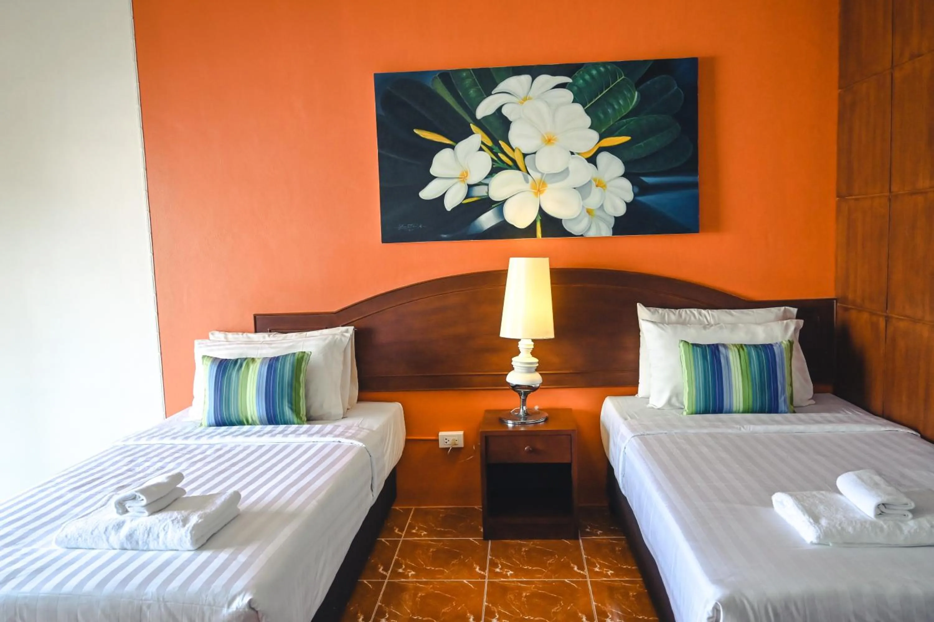 Bed in Sugar and Spice Inn