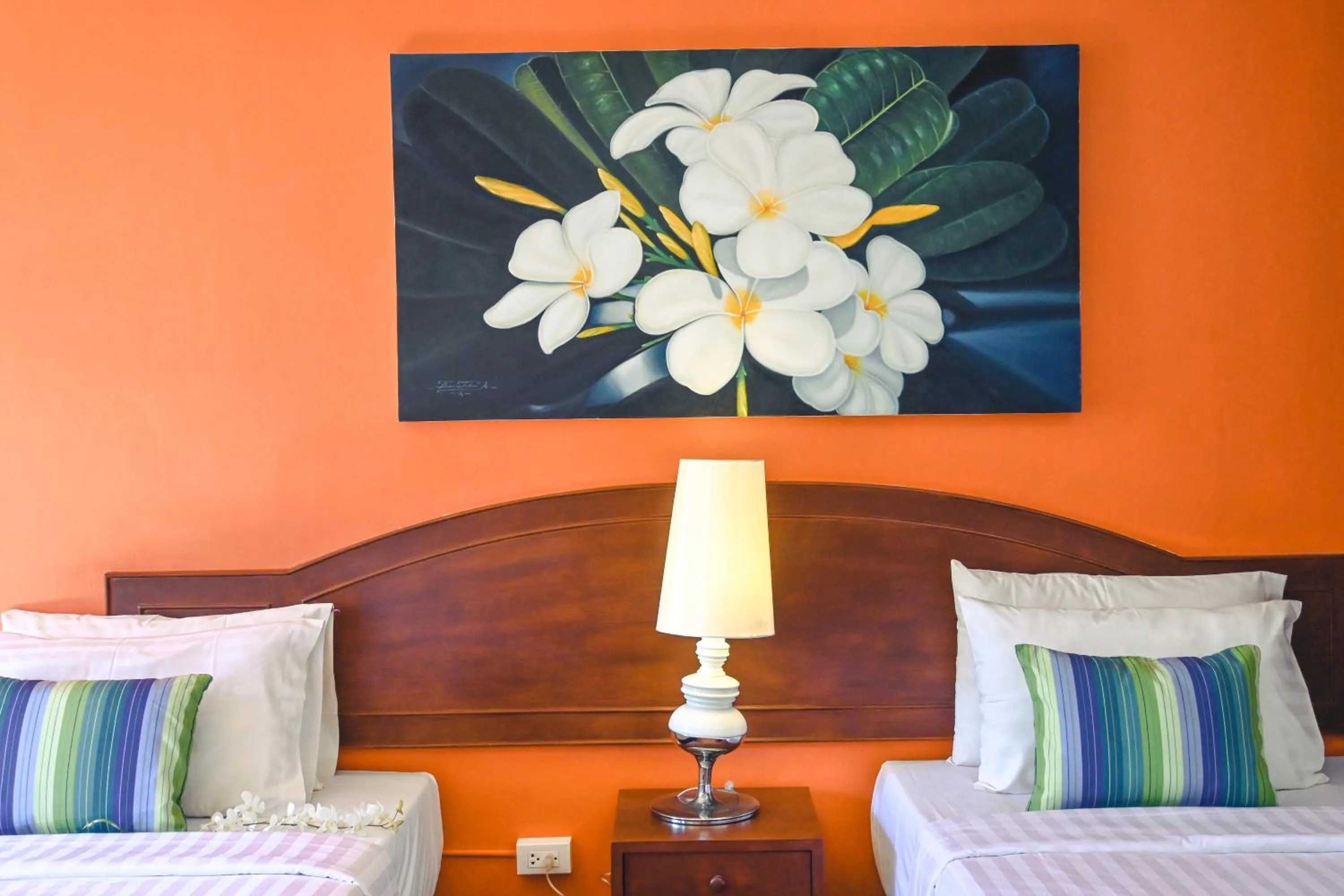 Bed in Sugar and Spice Inn