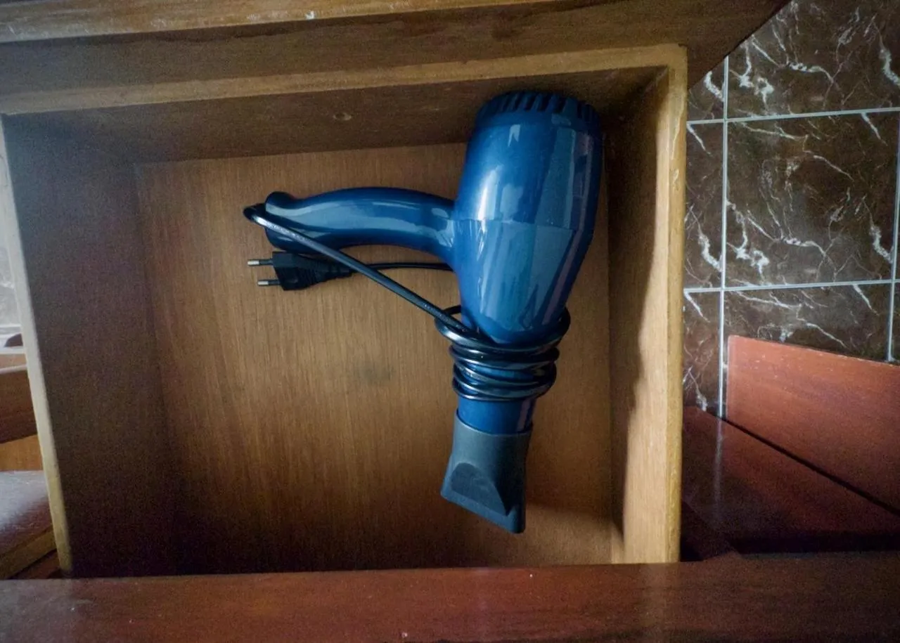 hair dryier in Sugar and Spice Inn