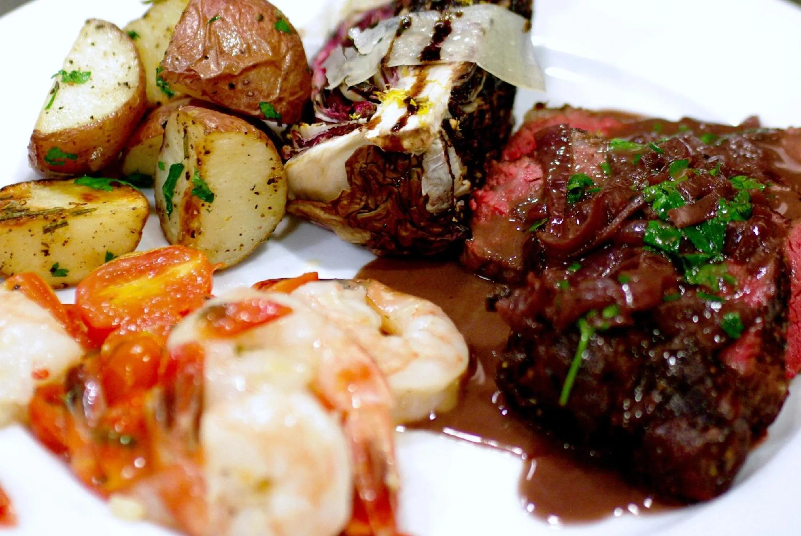 Food close-up in Sugar and Spice Inn