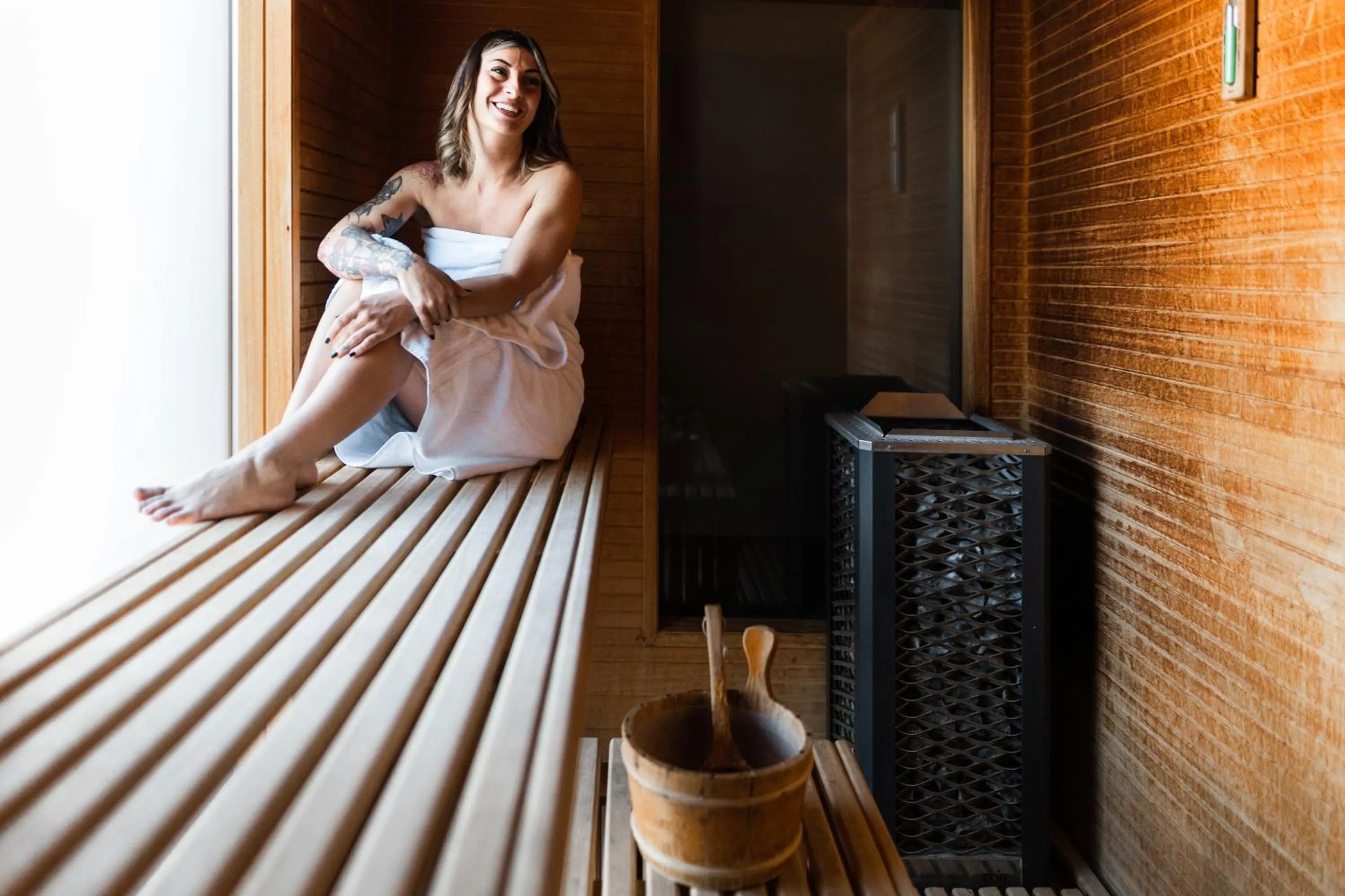 Spa and wellness centre/facilities in Hotel Villa Barbarich