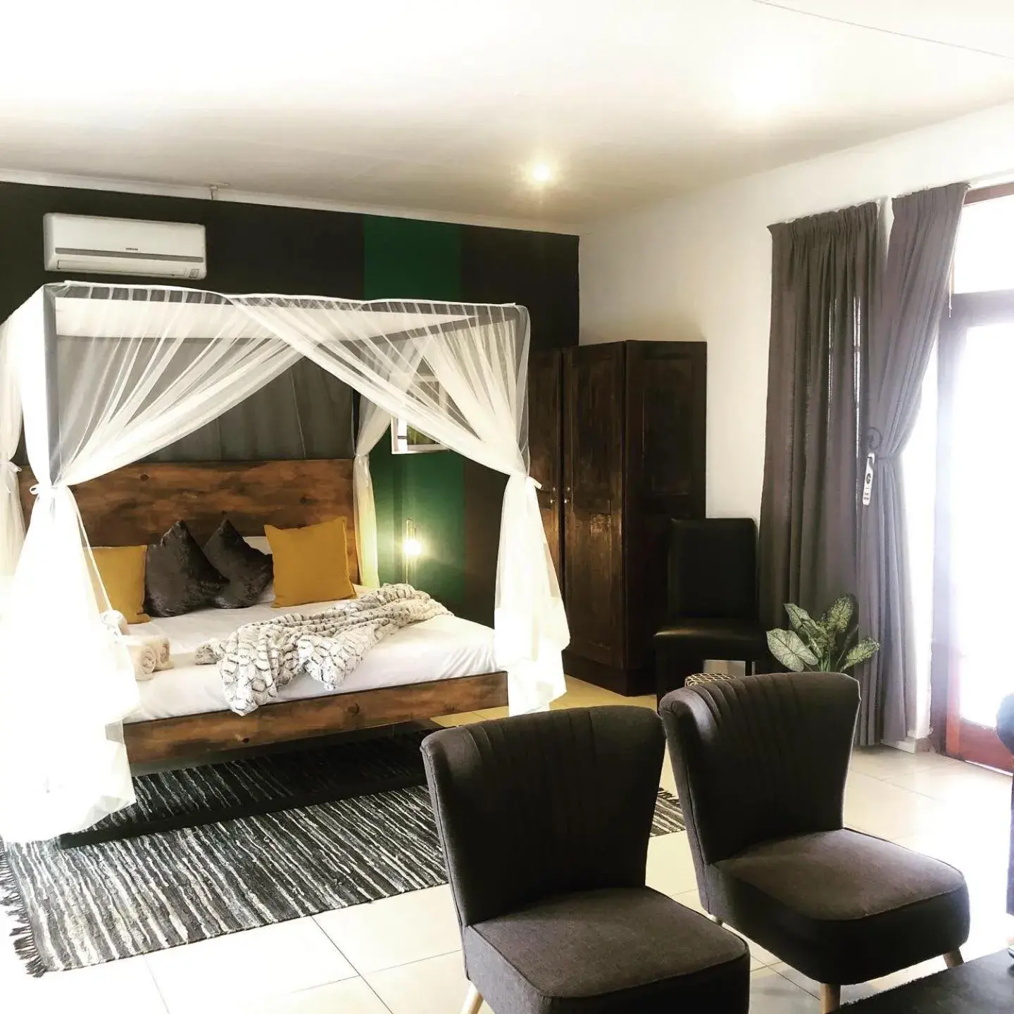 Family Room with Garden View in Cu Guest House Family Room with Garden View in Cu Guest House