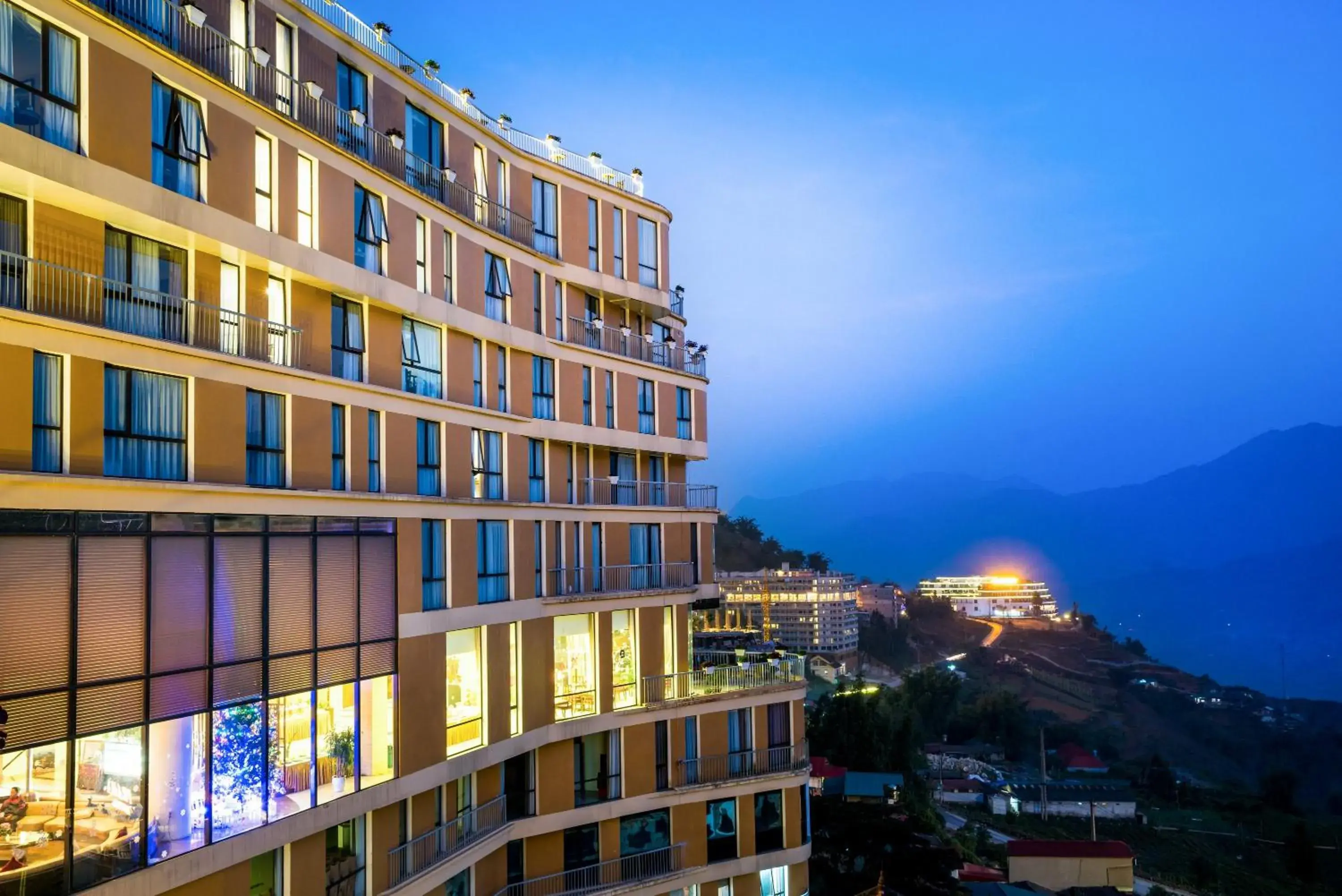Property building in Amazing Hotel Sapa Property building in Amazing Hotel Sapa