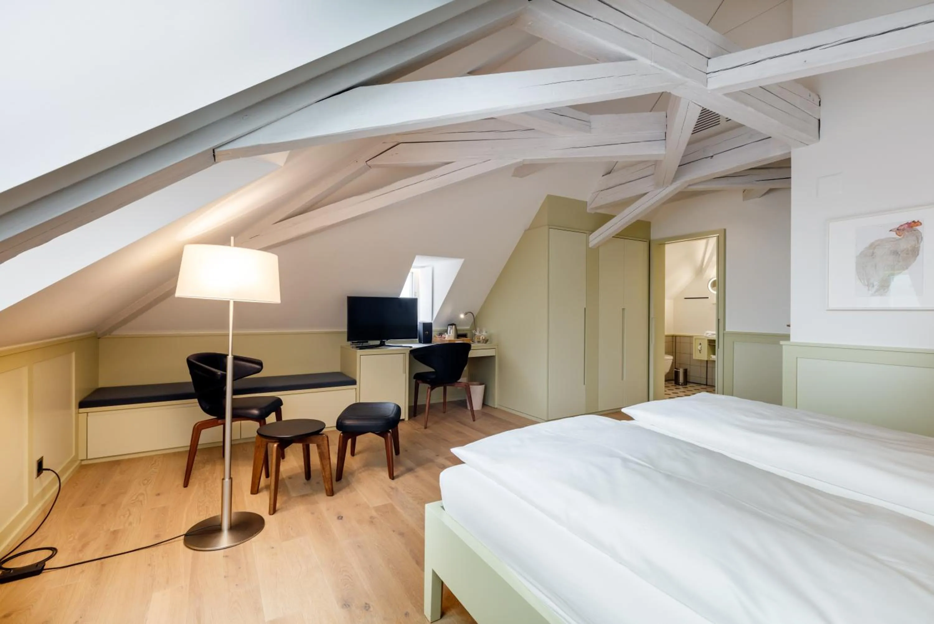 Photo of the whole room, Bed in Hotel Krone Speicher