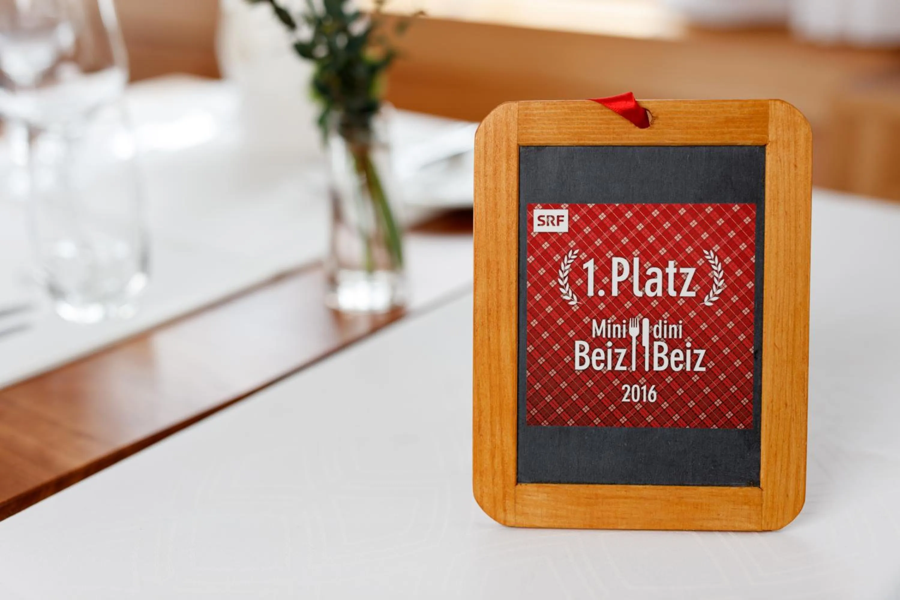 Logo/Certificate/Sign in Hotel Krone Speicher