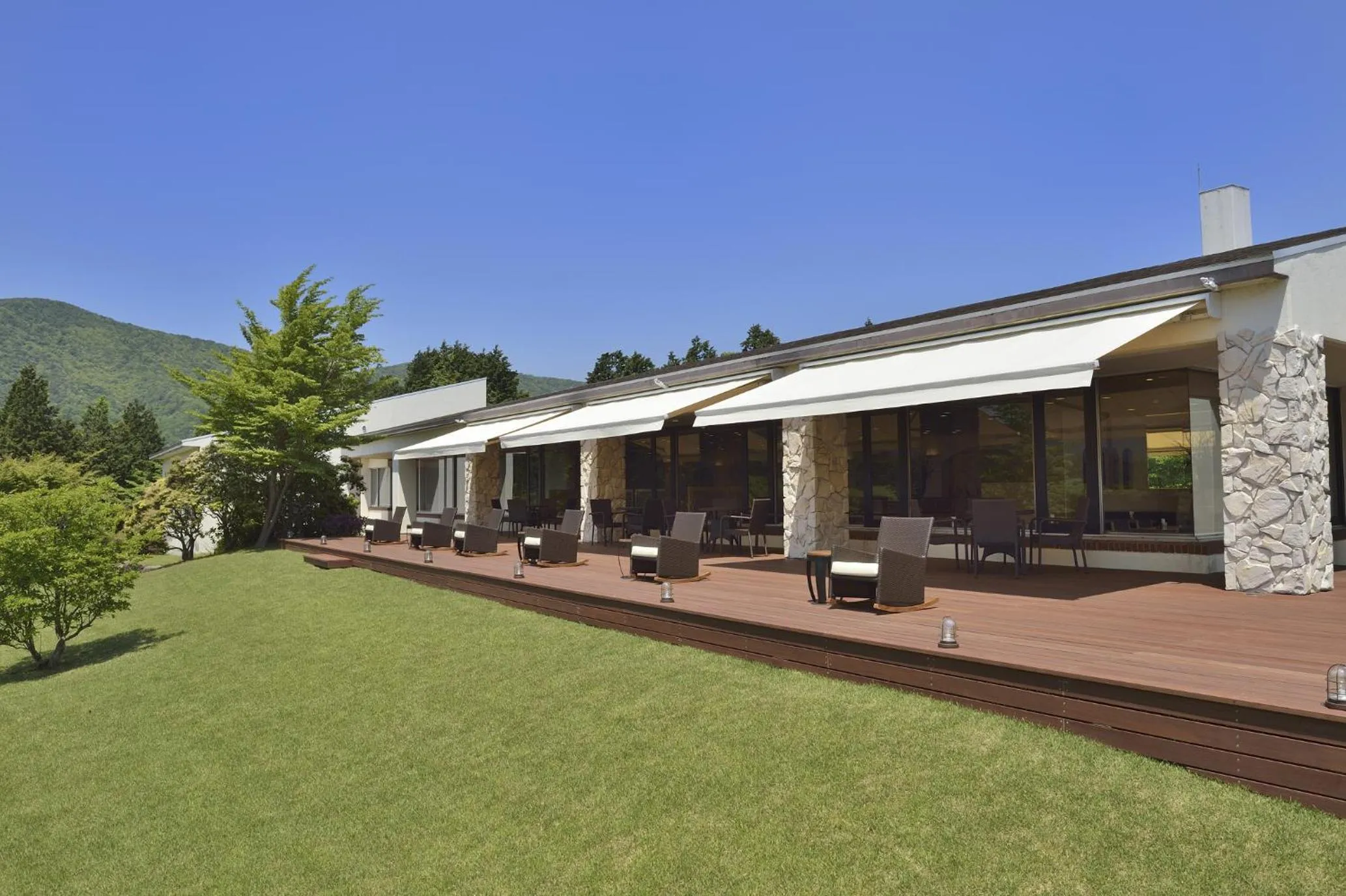 Facade/entrance, Property Building in Hakone Lake Hotel