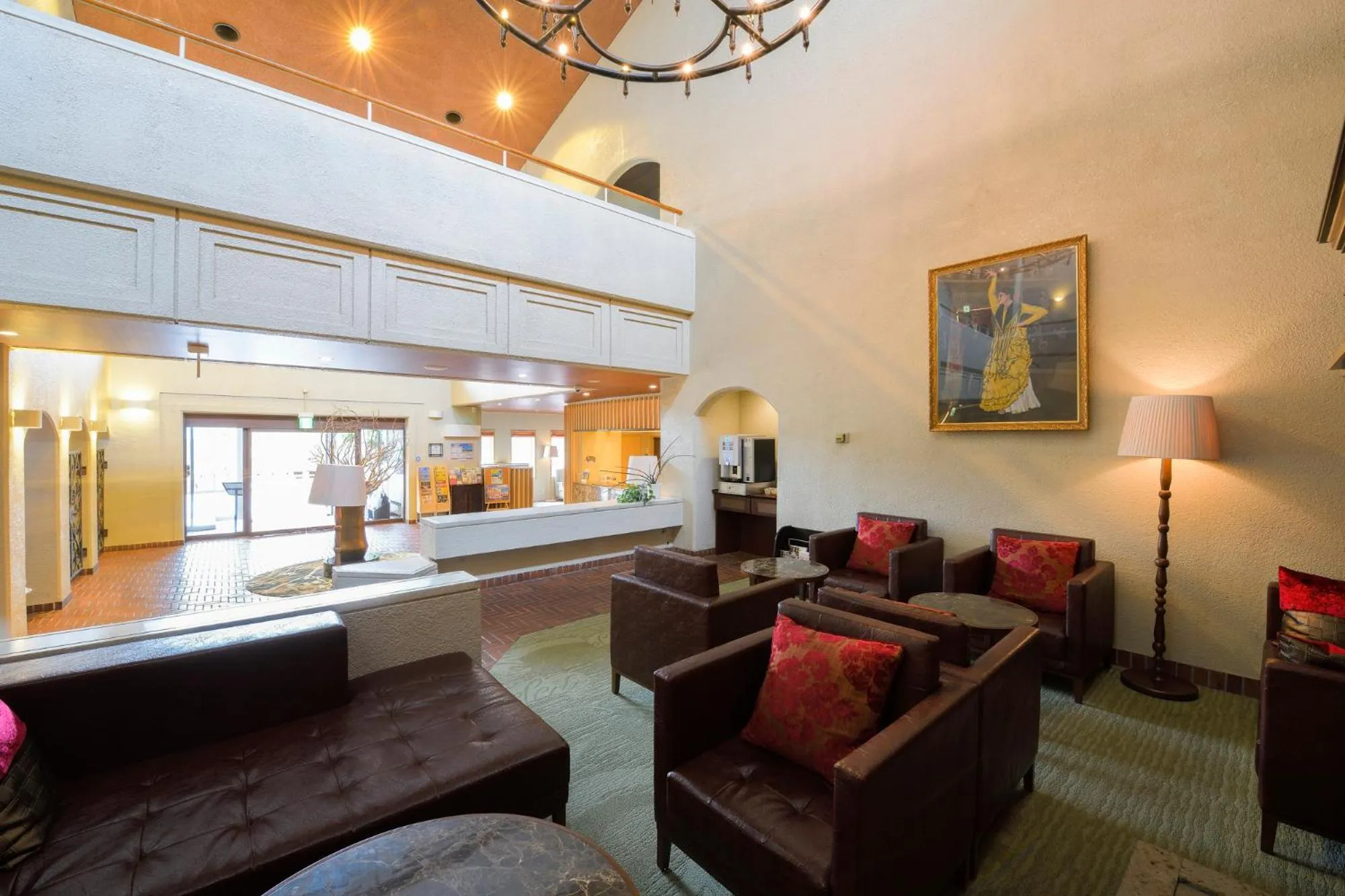 Lobby or reception in Hakone Lake Hotel