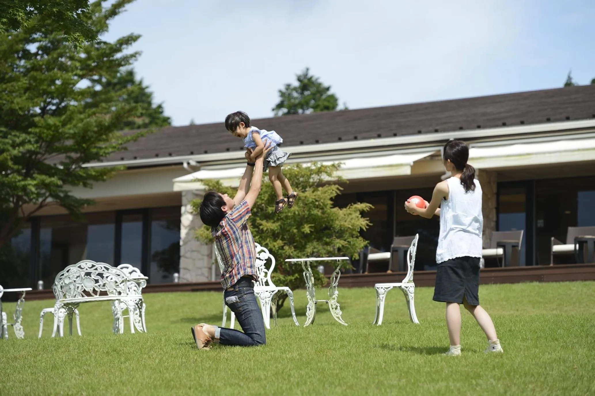 People, Family in Hakone Lake Hotel