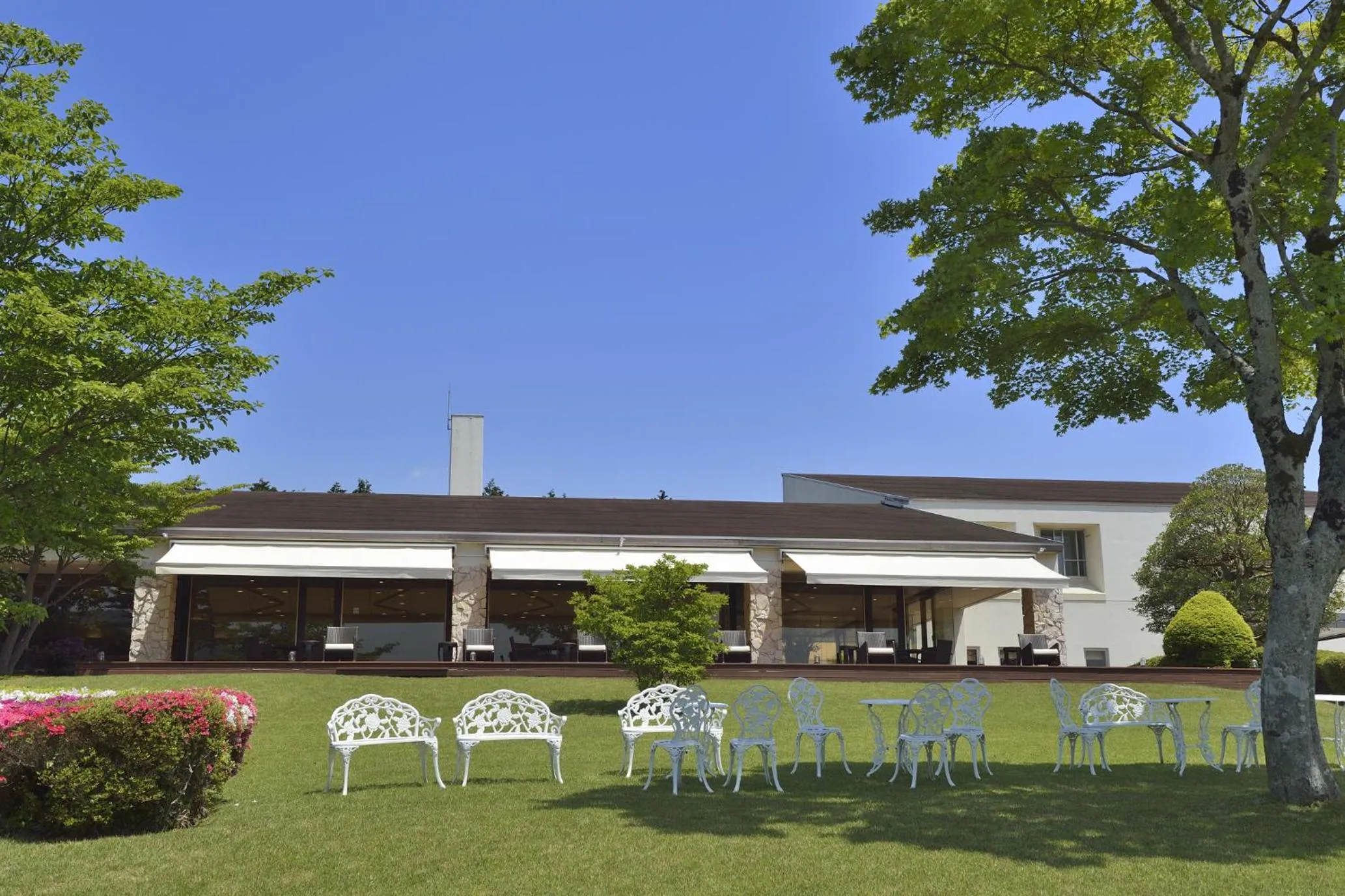 Property Building in Hakone Lake Hotel