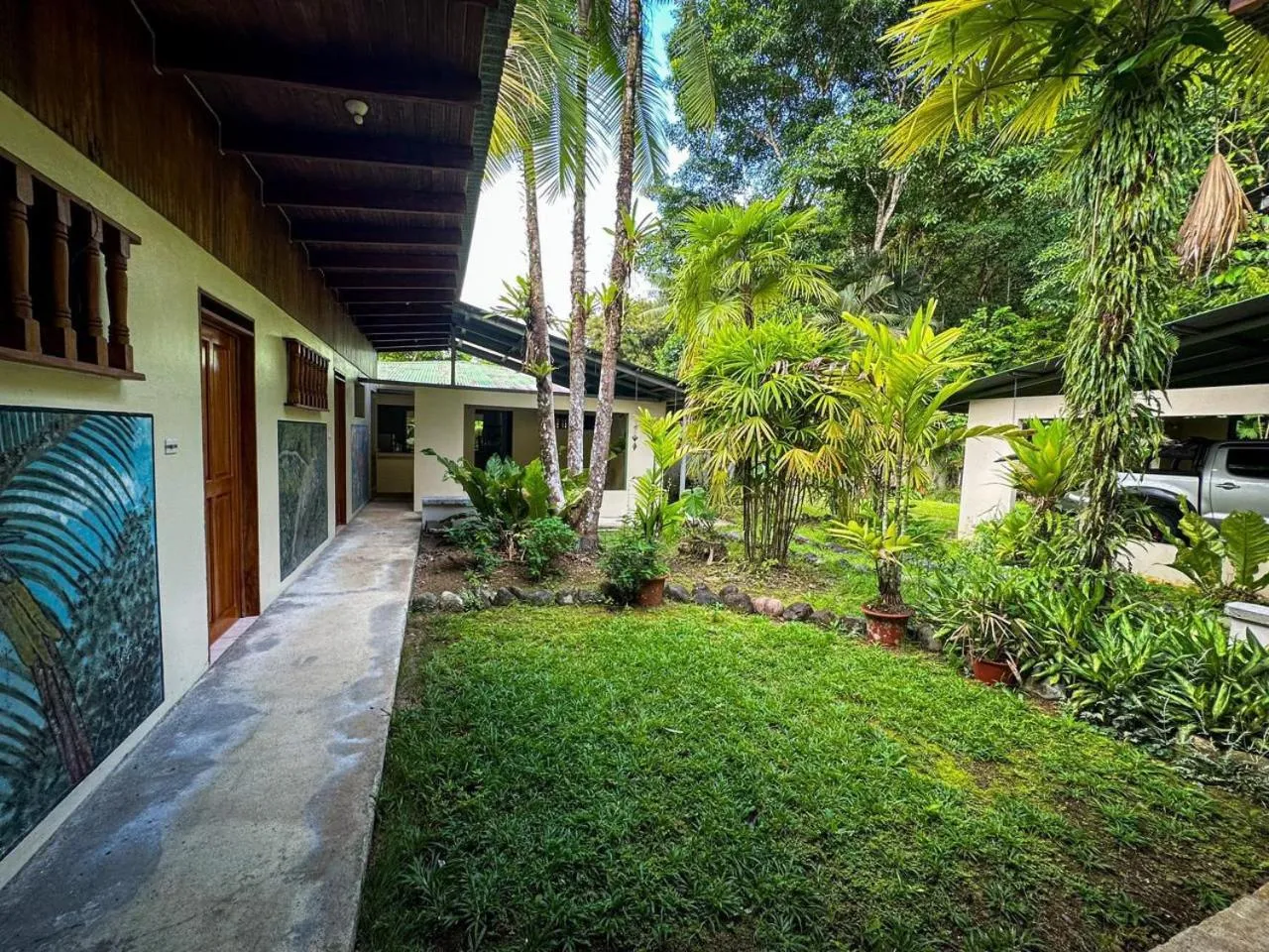 Garden in Ventanas en Corcovado