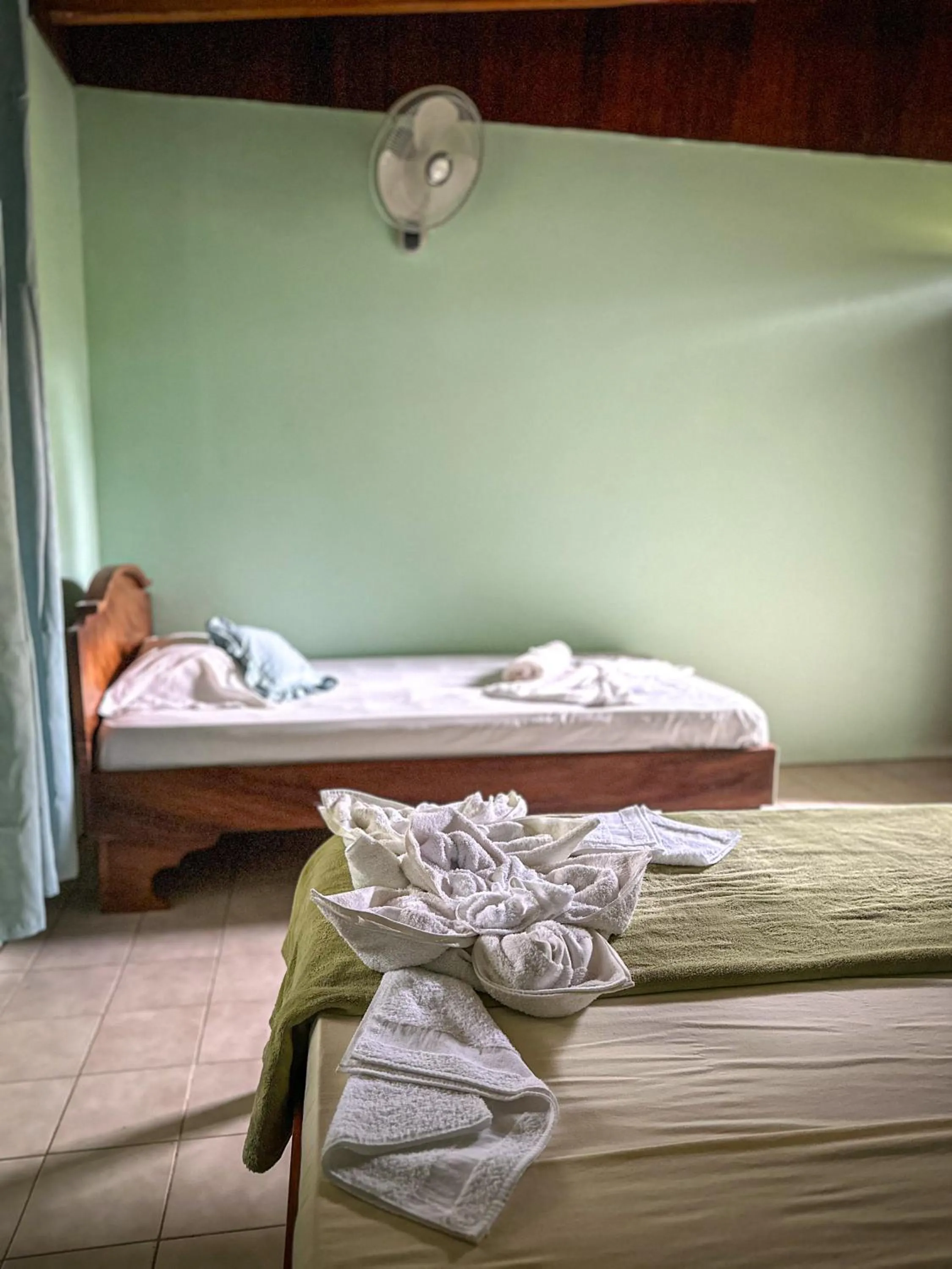 Bed in Ventanas en Corcovado
