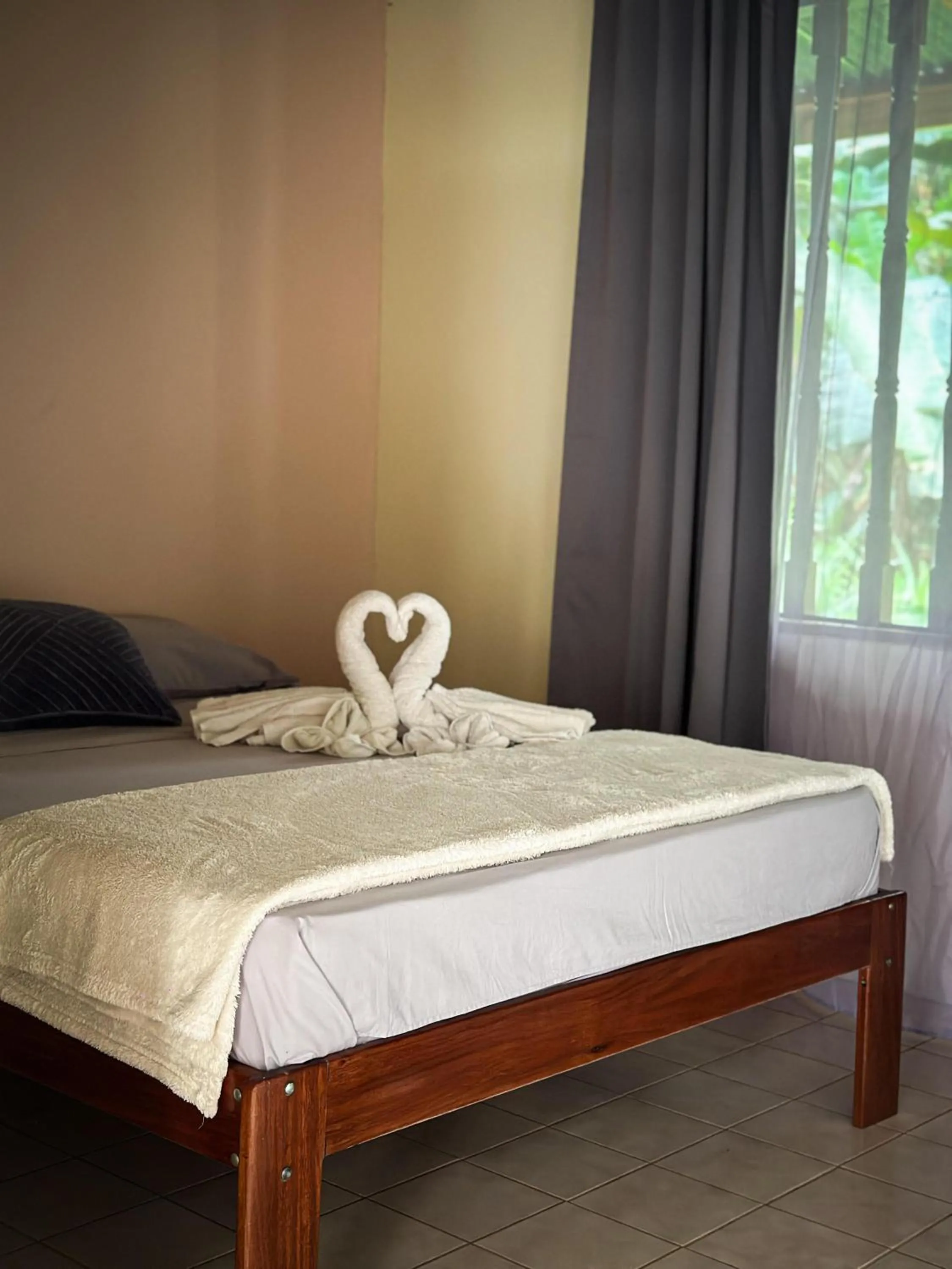 Bed in Ventanas en Corcovado