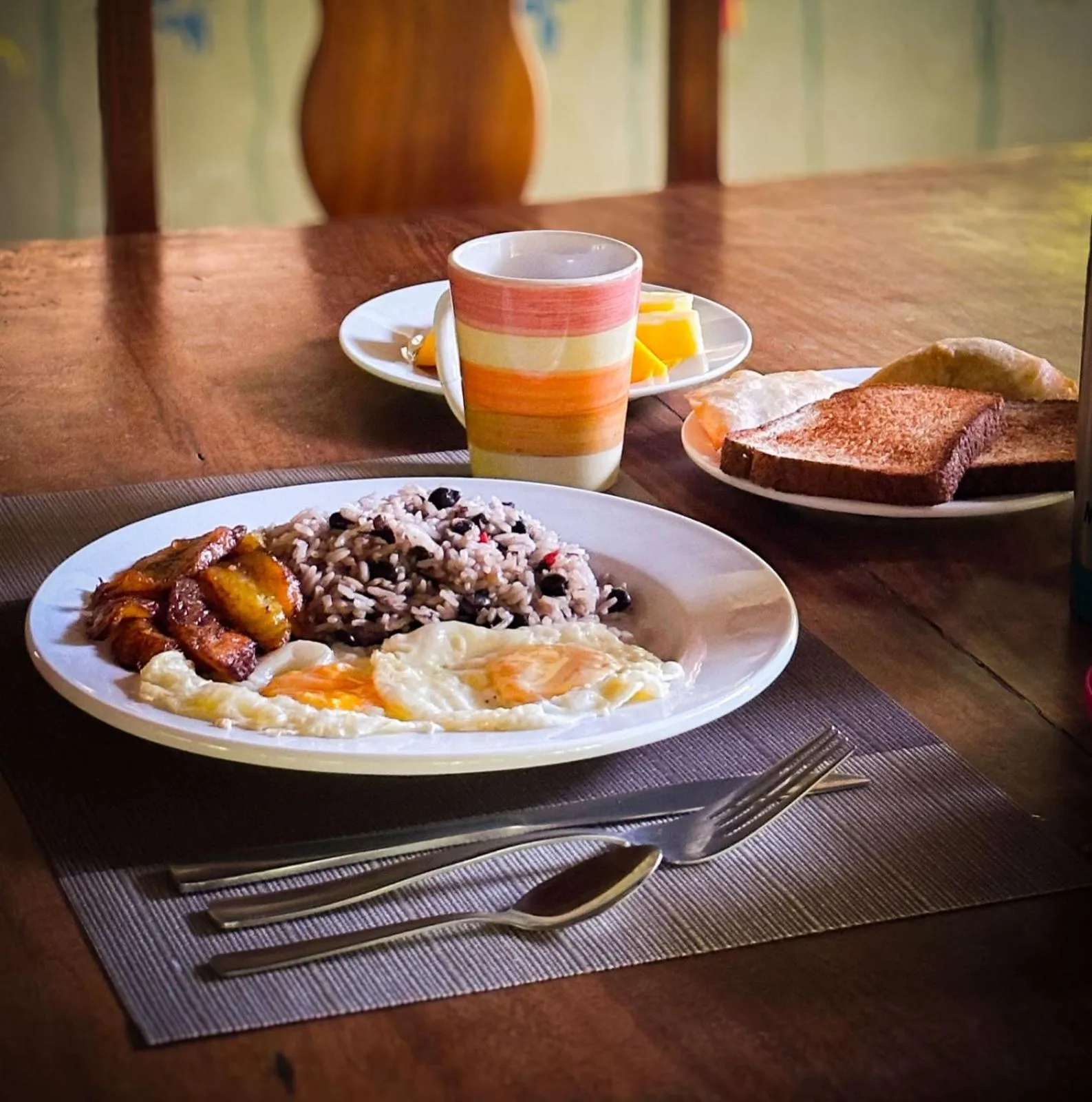 Breakfast in Ventanas en Corcovado