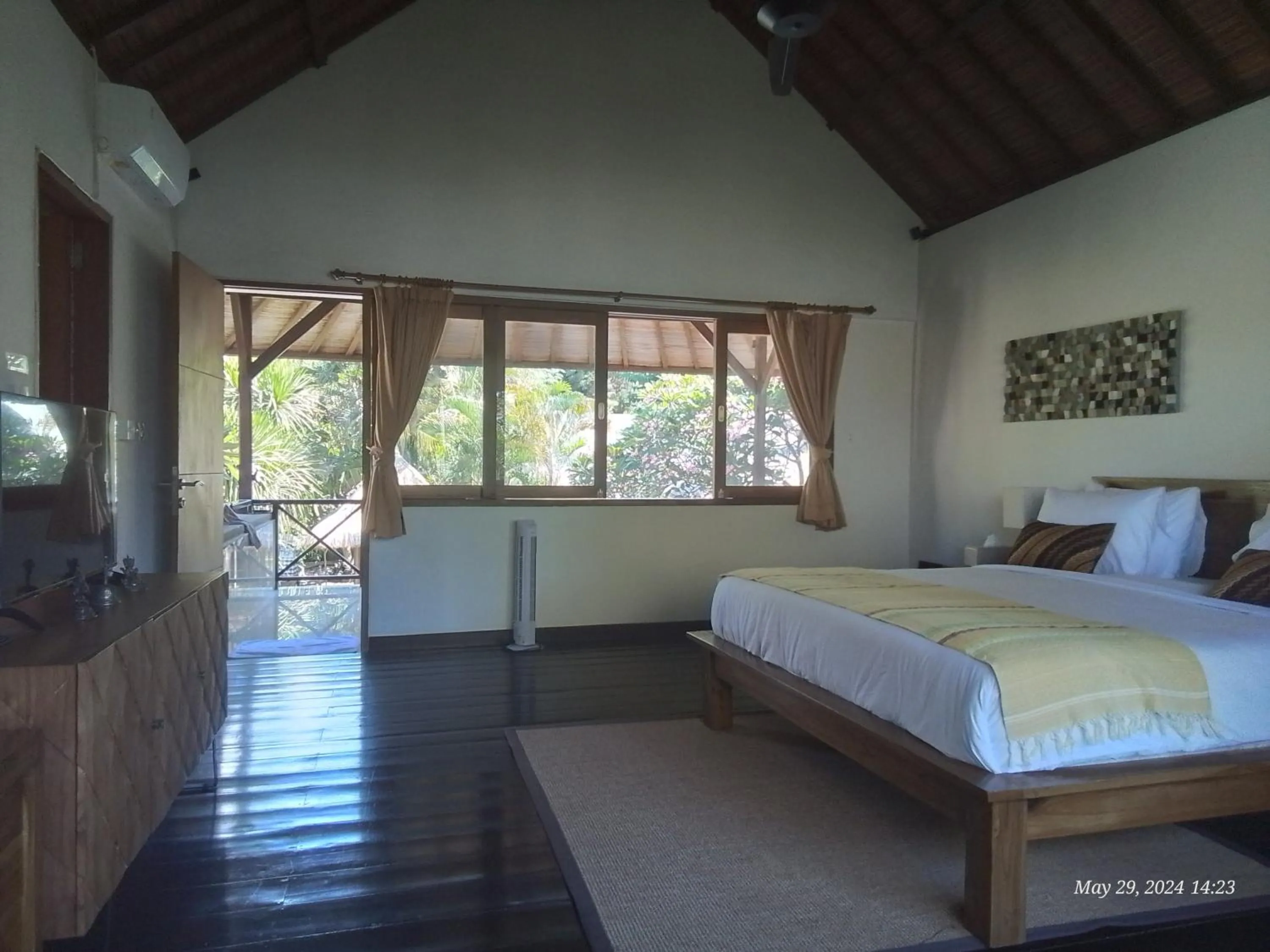 Bed in Villa del Mar Amed Bali