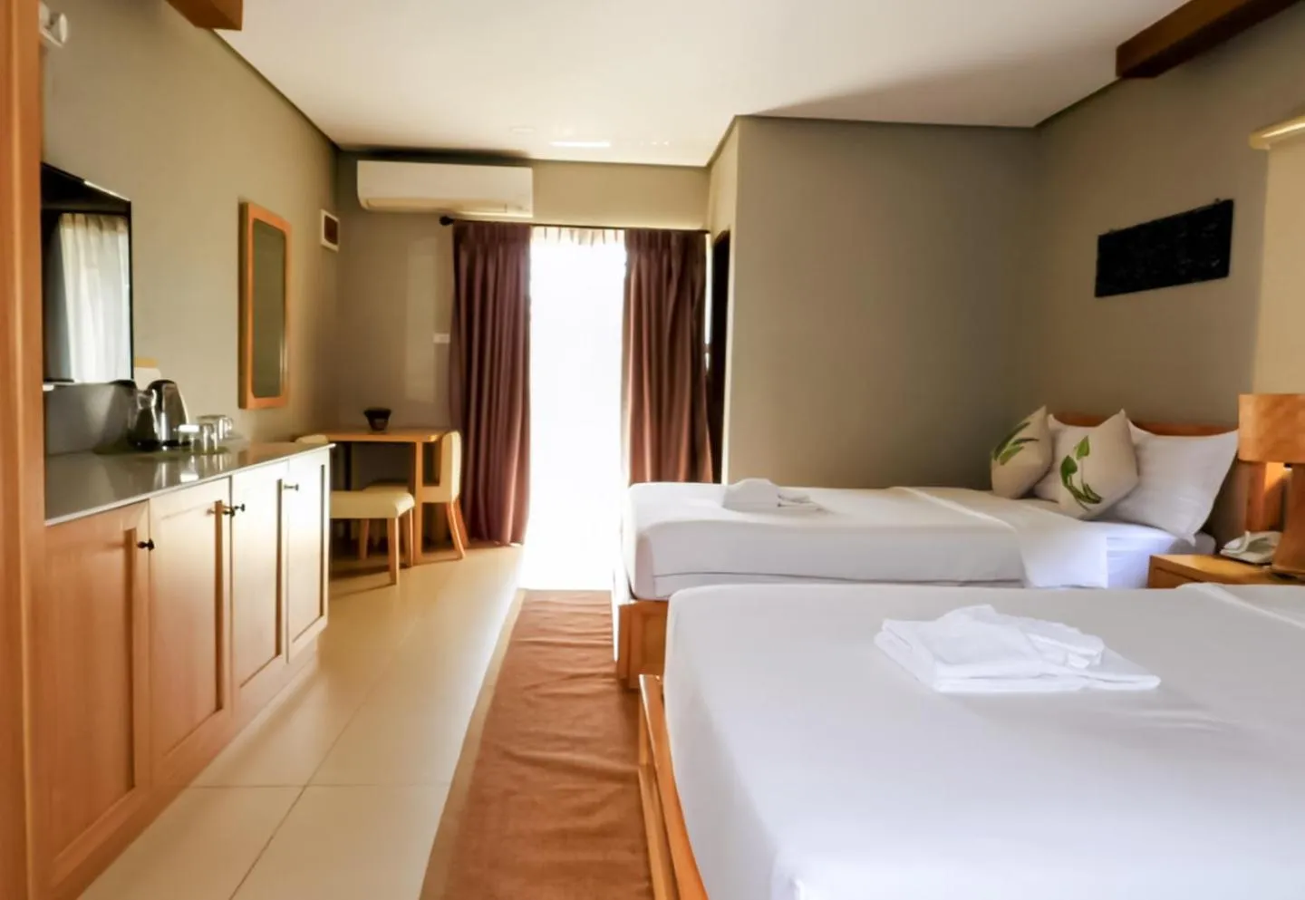 Photo of the whole room, Bed in Pearl Vista de Coron Resort Hotel