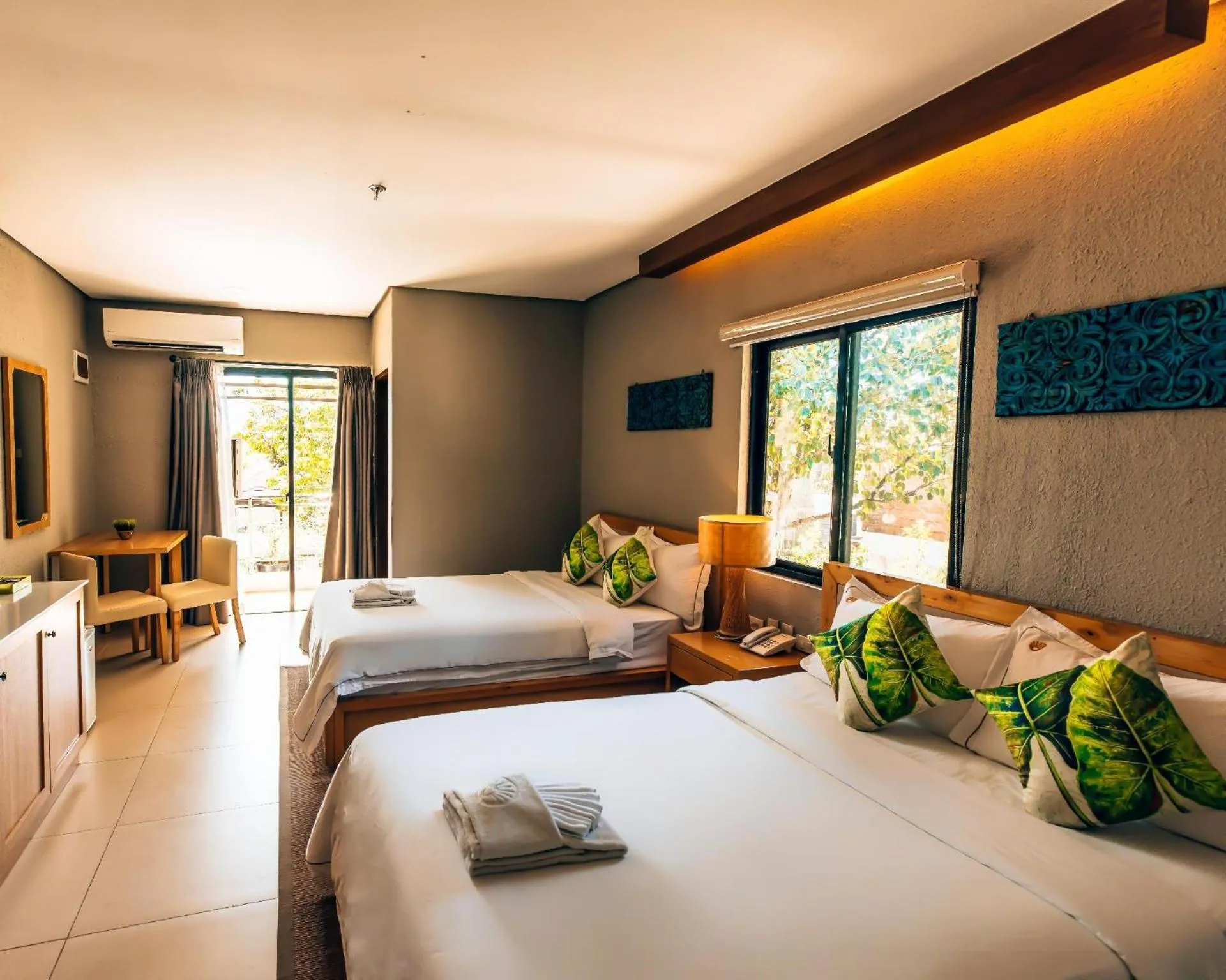 Photo of the whole room, Bed in Pearl Vista de Coron Resort Hotel