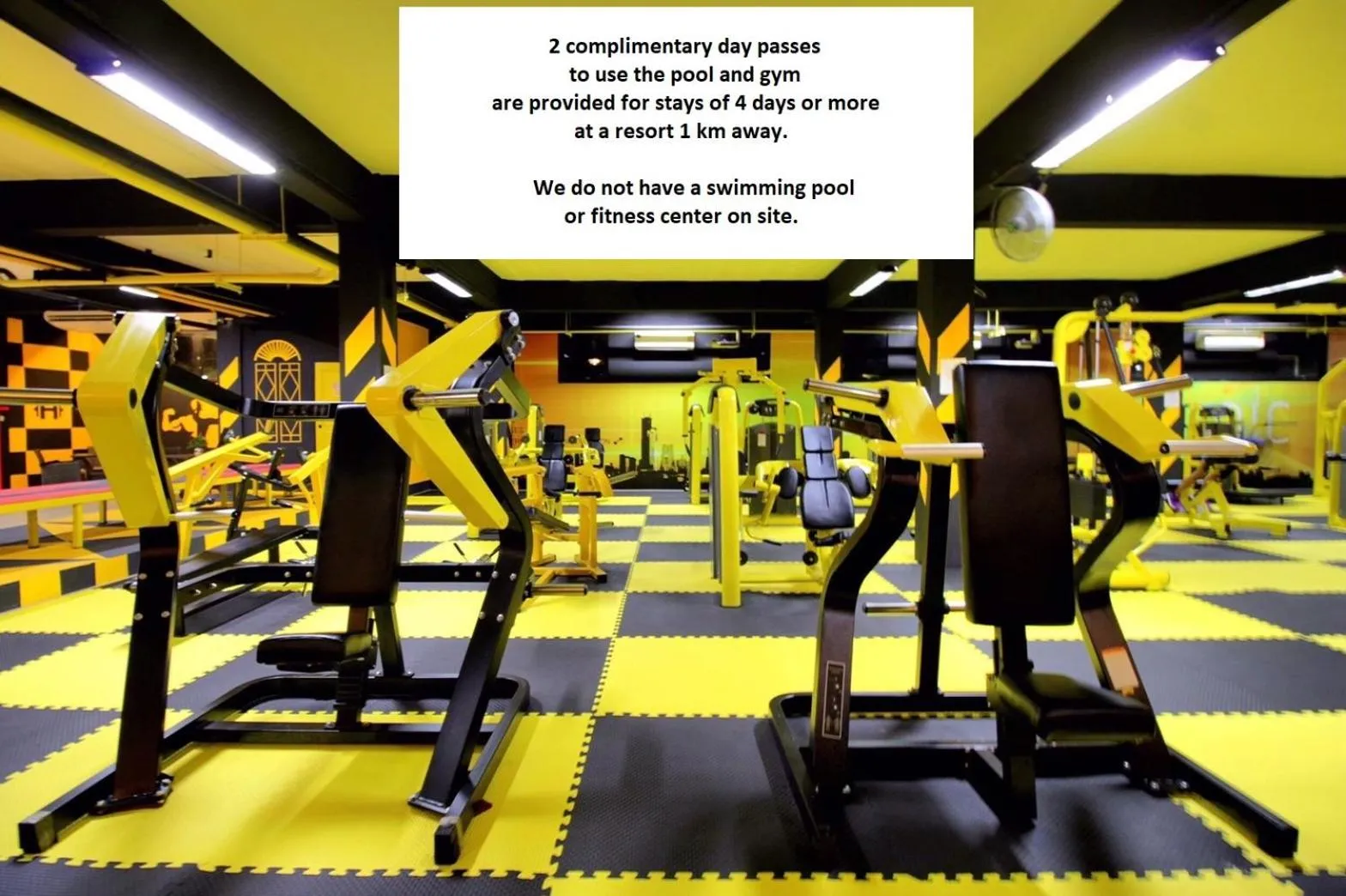 Fitness centre/facilities in Songbird Suites