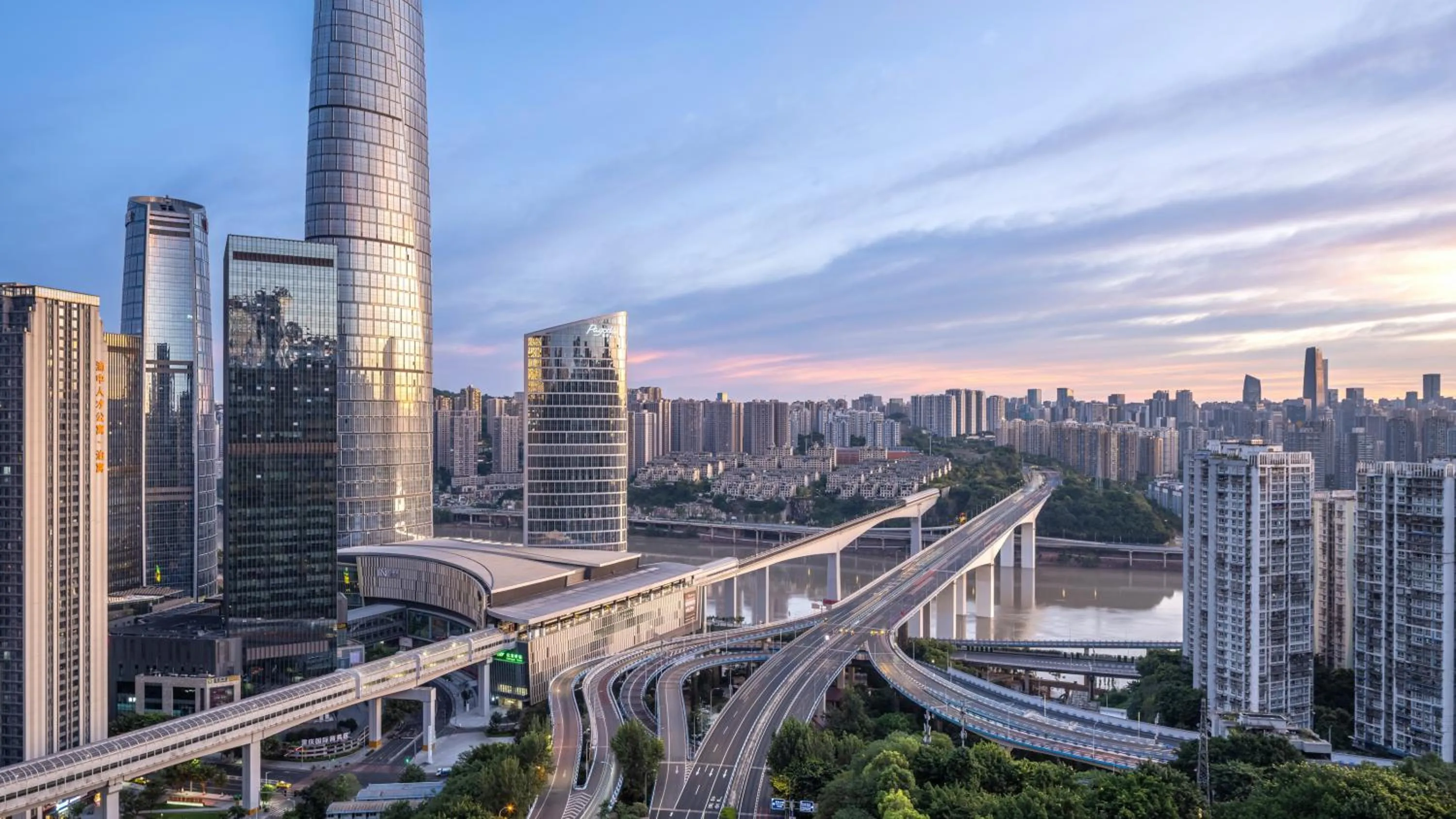 Property building in Pagoda Hotel Of SSAW ChongQing International Land-sea