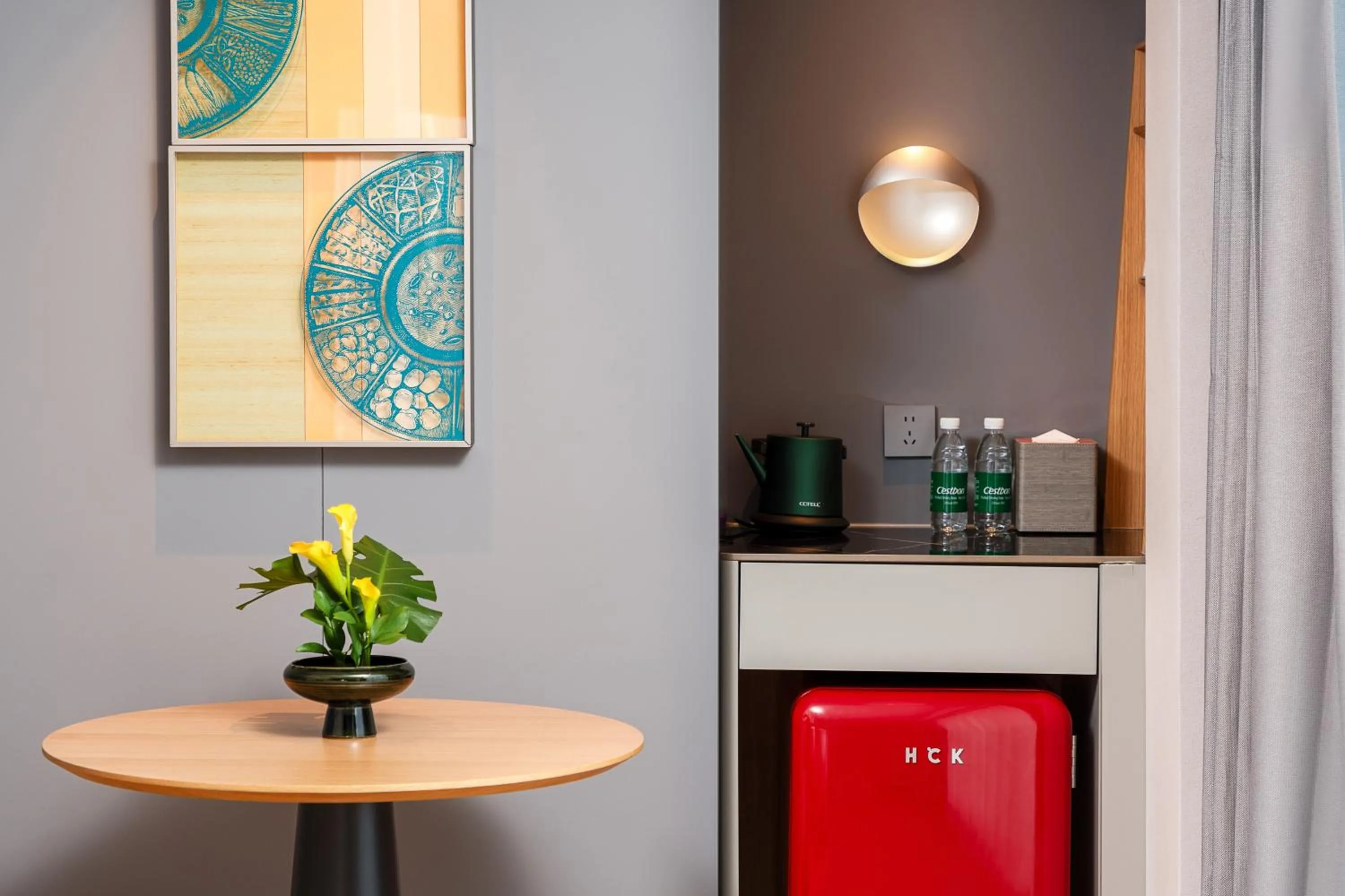 Living room in Pagoda Hotel Of SSAW ChongQing International Land-sea