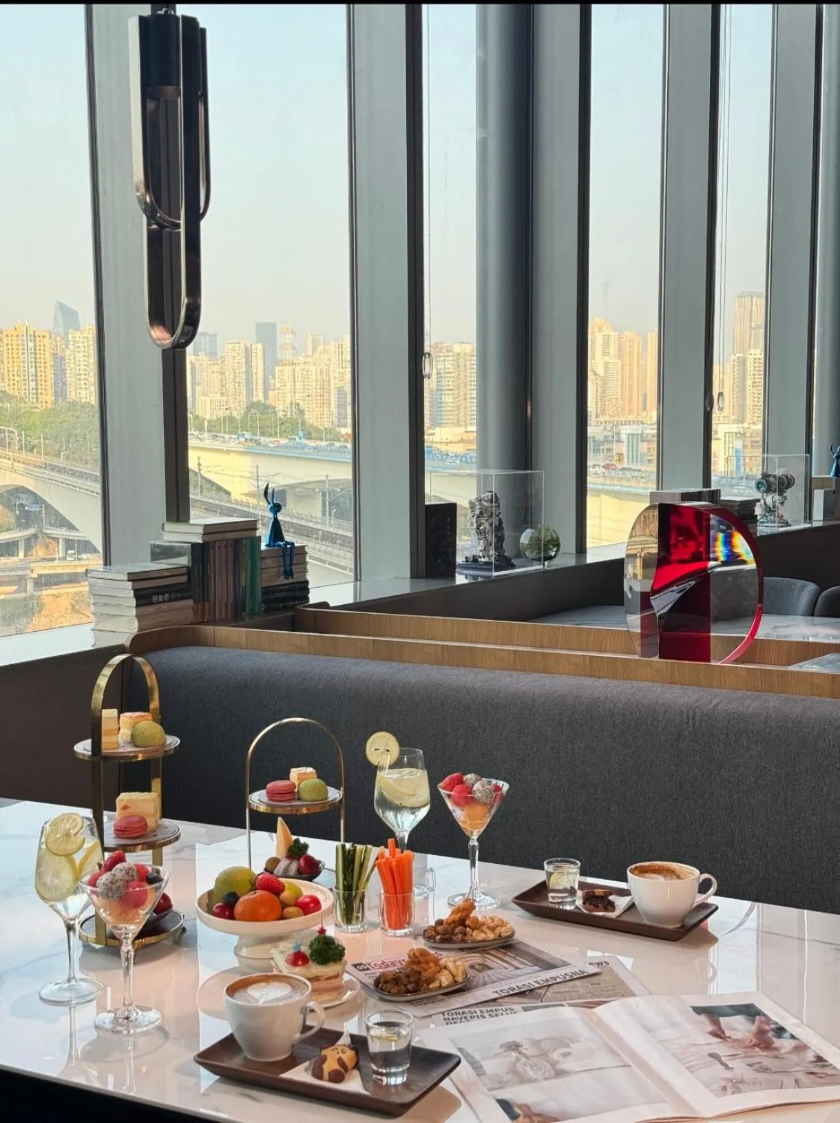 Restaurant/places to eat in Pagoda Hotel Of SSAW ChongQing International Land-sea