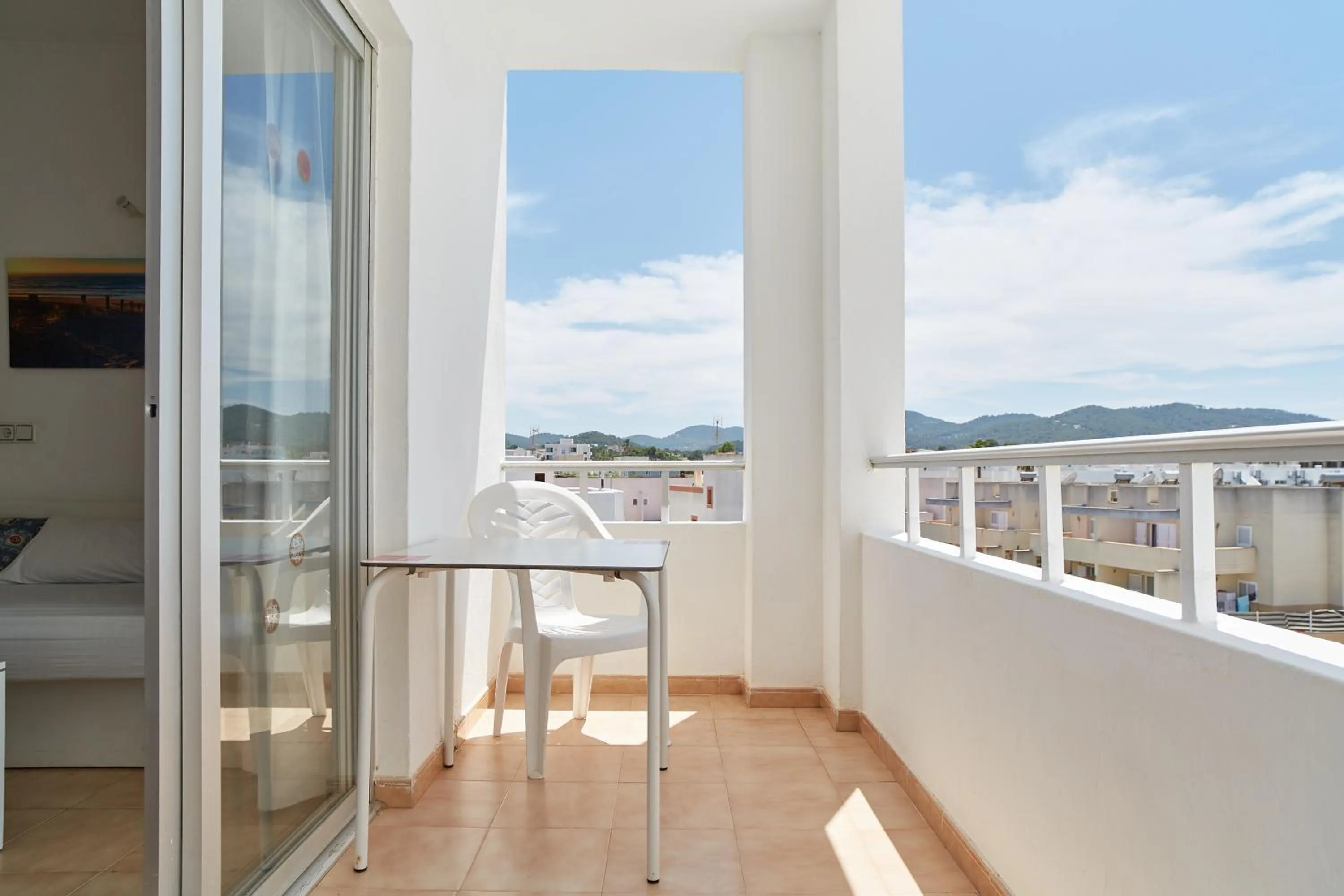 Balcony/Terrace in Apartamentos San Antonio Beach