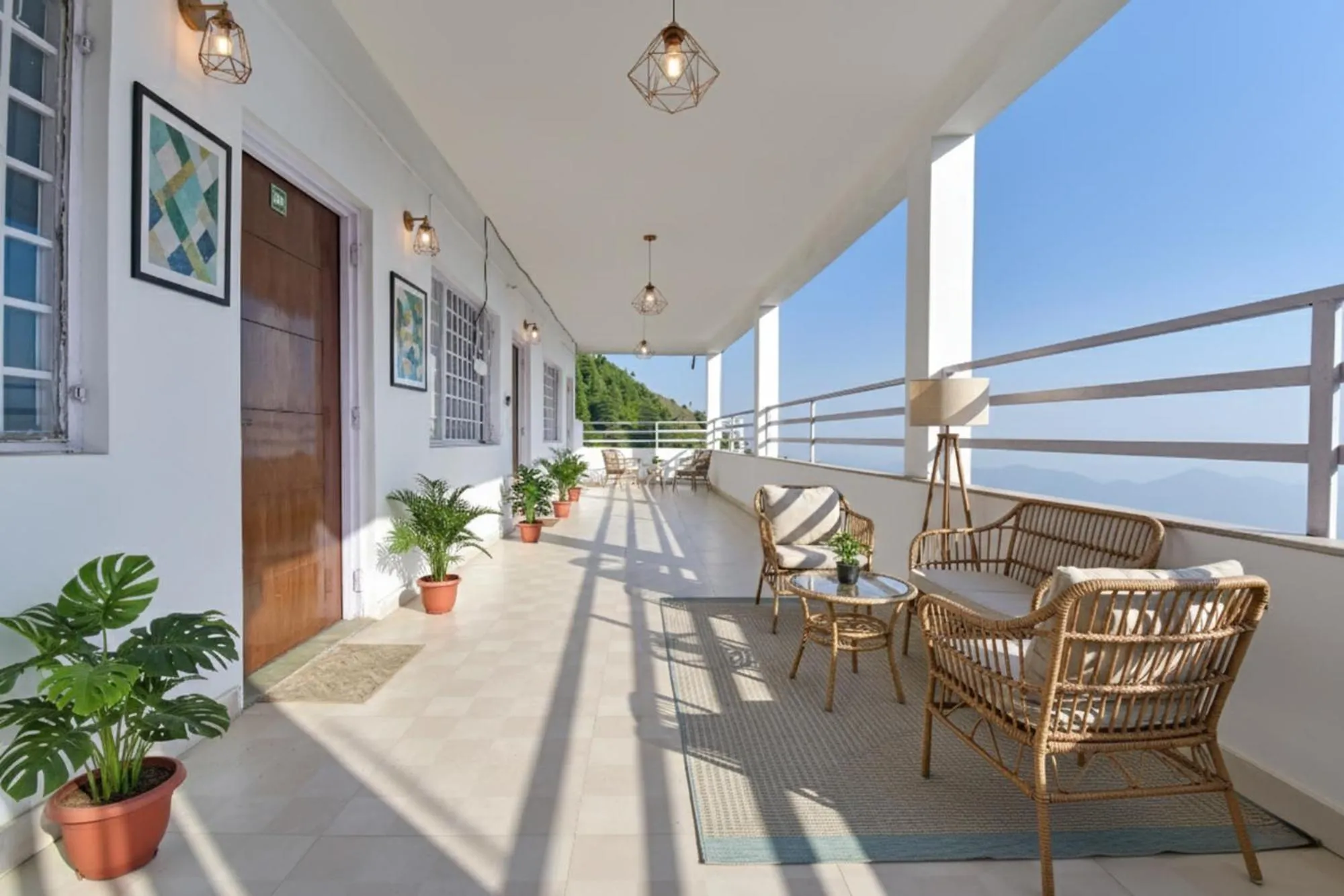 Balcony/Terrace in FabHotel Green Acres