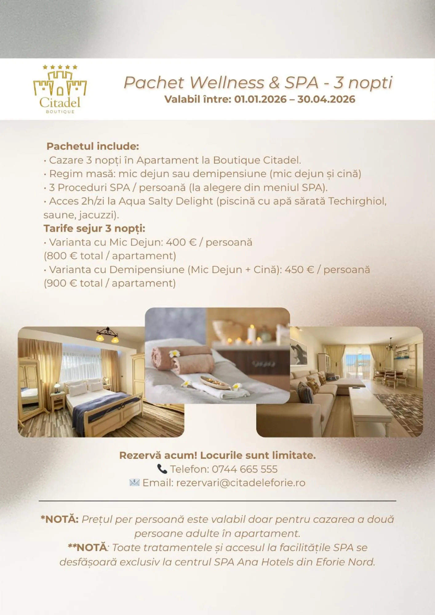 Spa and wellness centre/facilities in Boutique Citadel