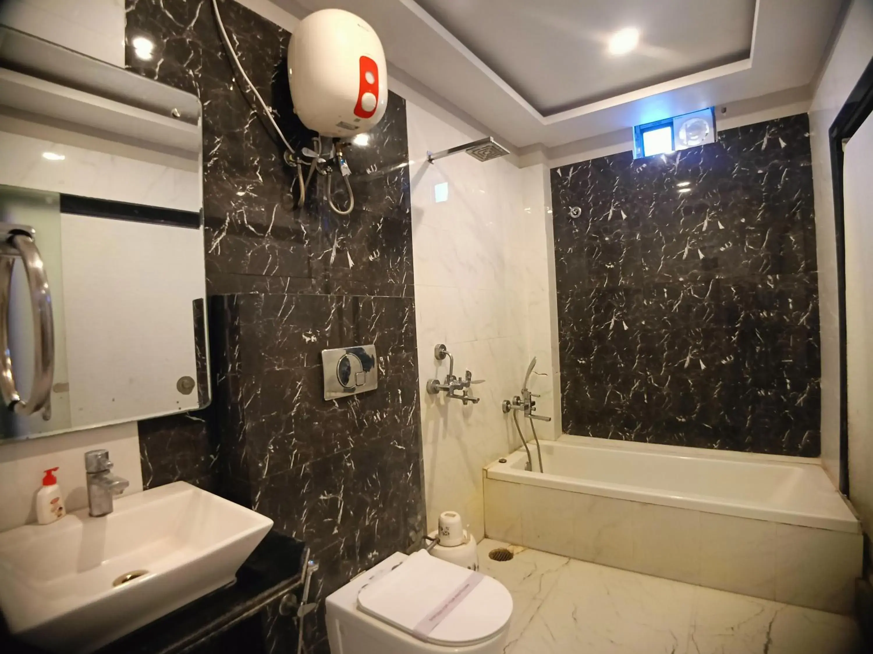 Bathroom in Samudra Bilas Resort, Mandarmoni Bathroom in Samudra Bilas Resort, Mandarmoni