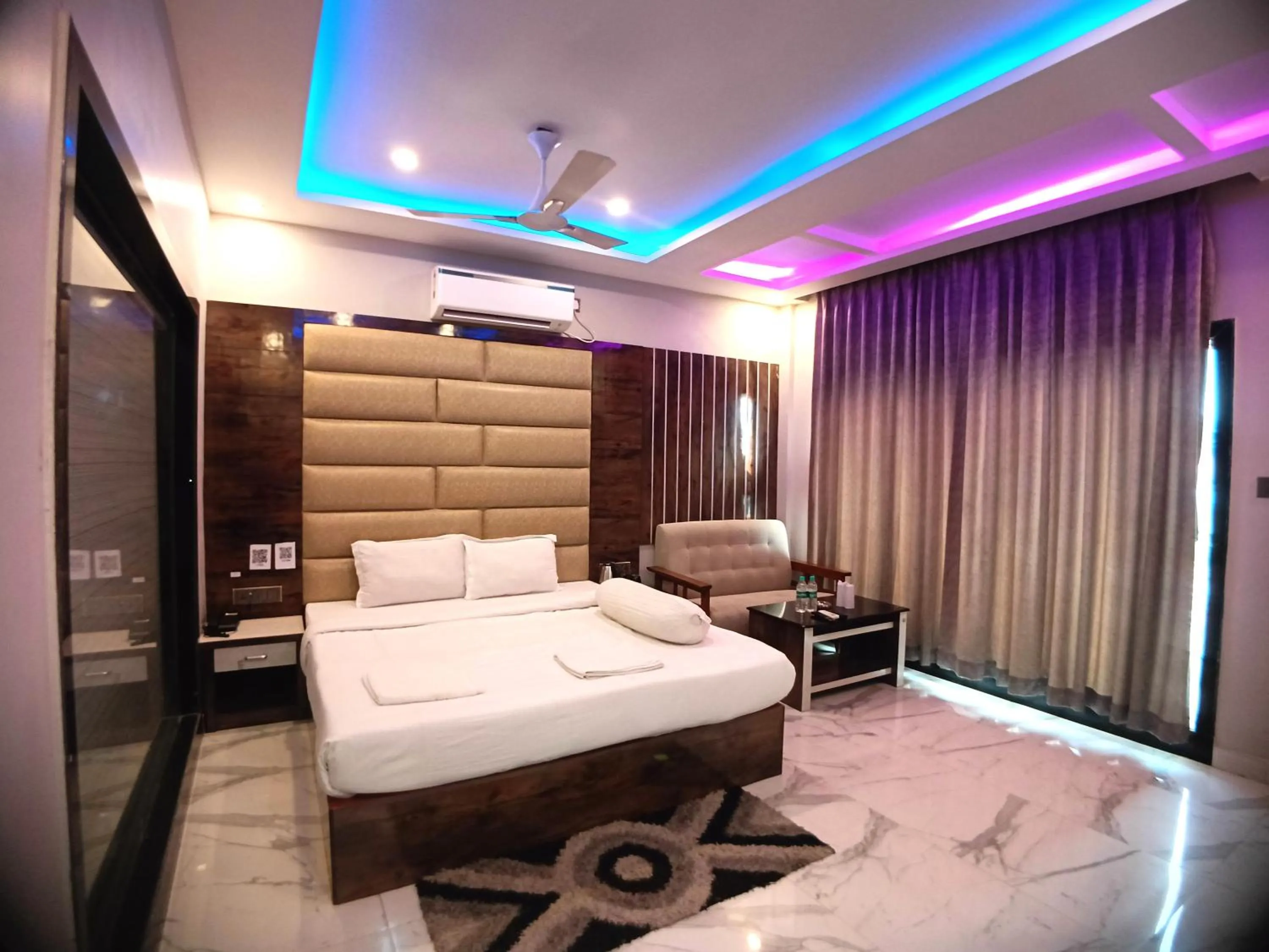 Bed in Samudra Bilas Resort, Mandarmoni