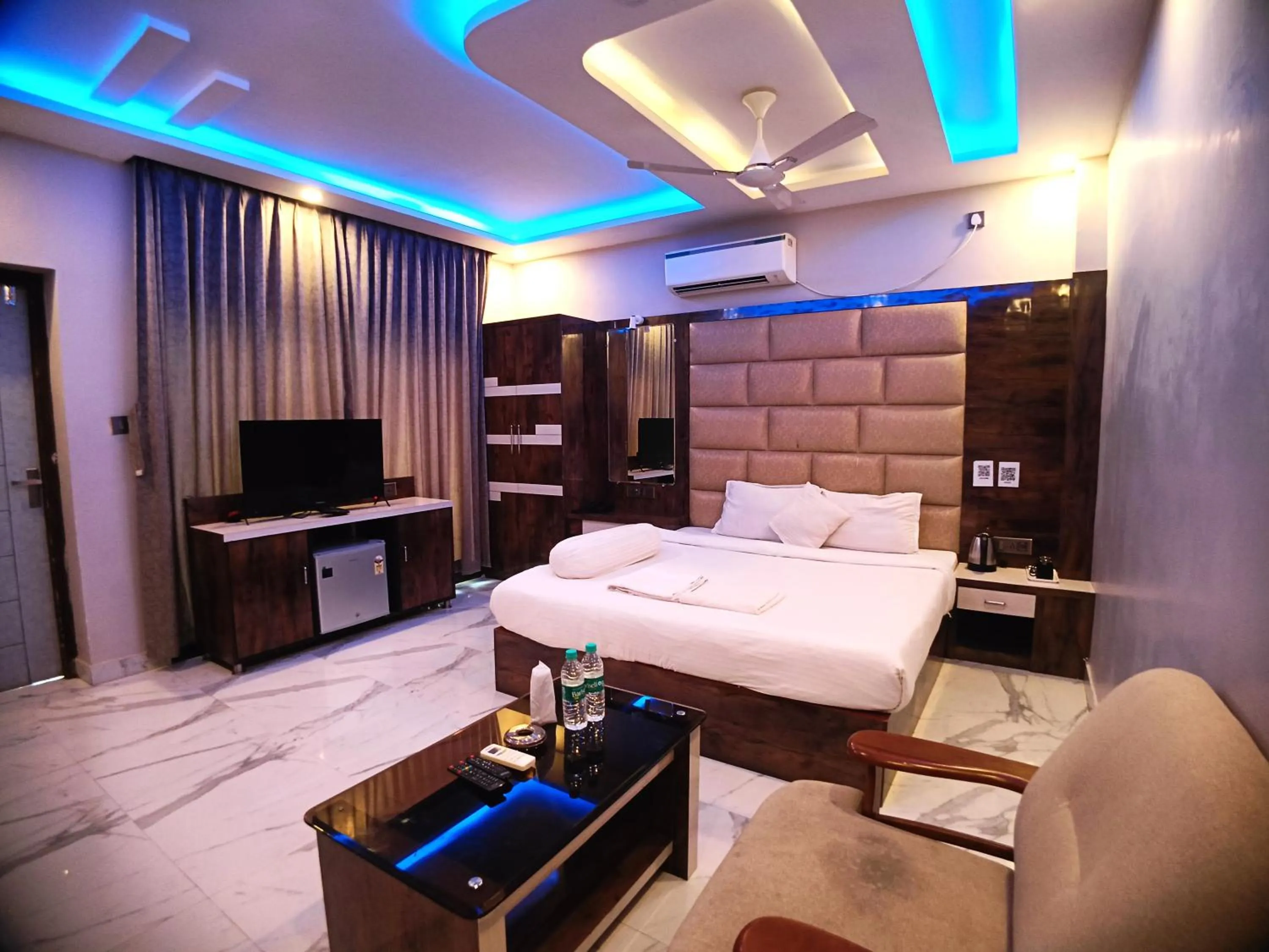 Bed in Samudra Bilas Resort, Mandarmoni